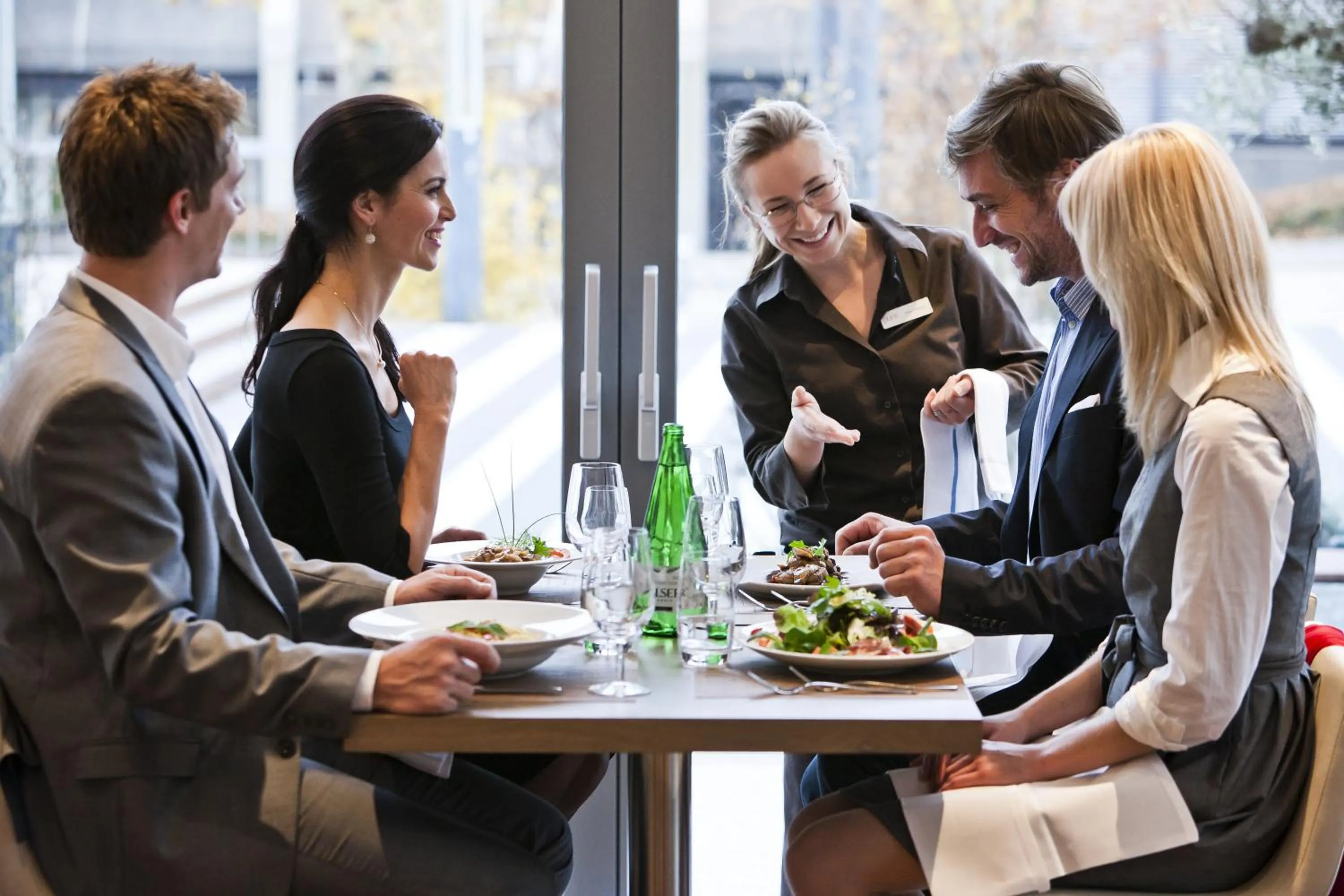 People in Hotel Arte