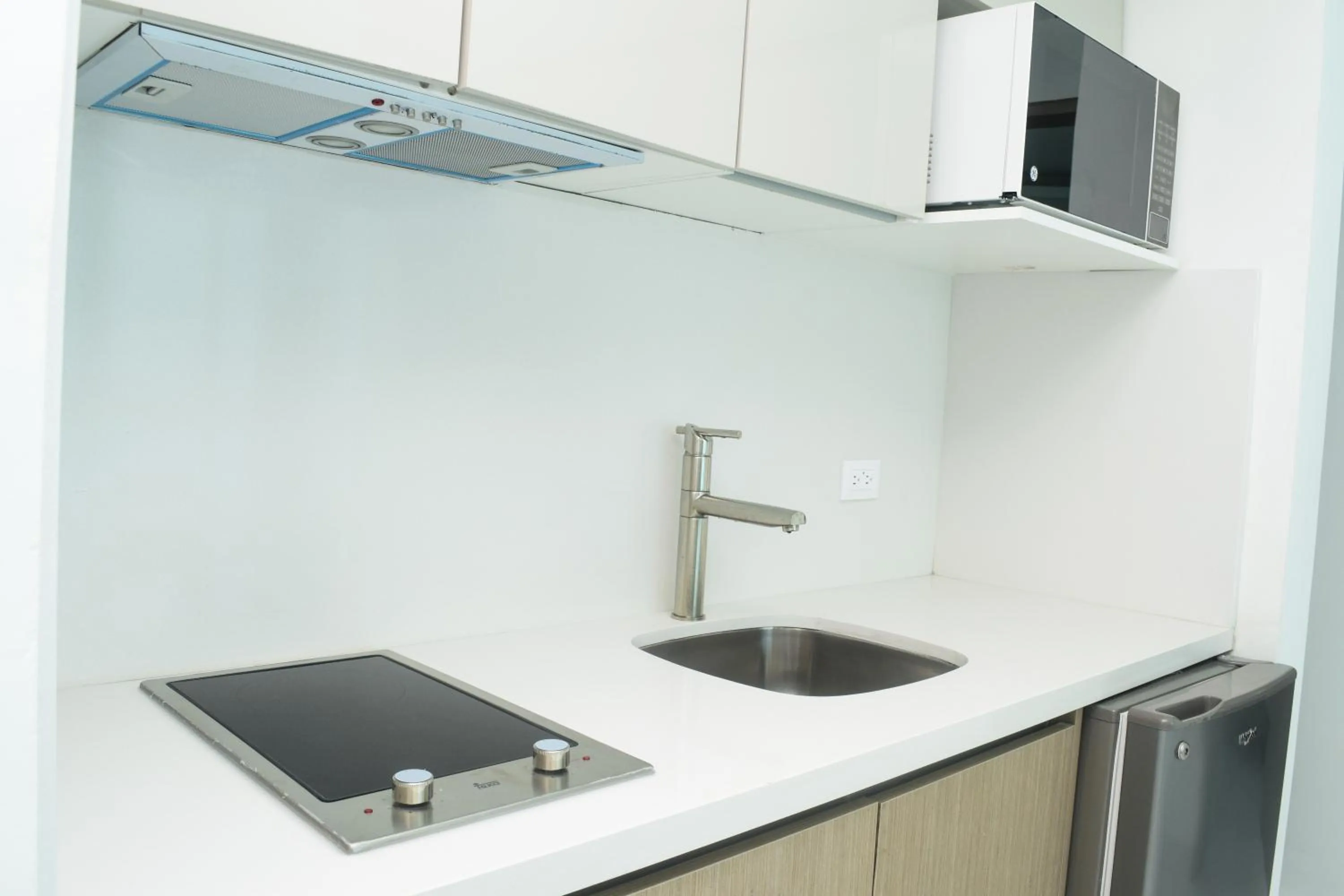 Kitchen or kitchenette in Nuevo estudio a pie de playa, vistas increibles, alberca, gym jacuzi, seguridad, 3503