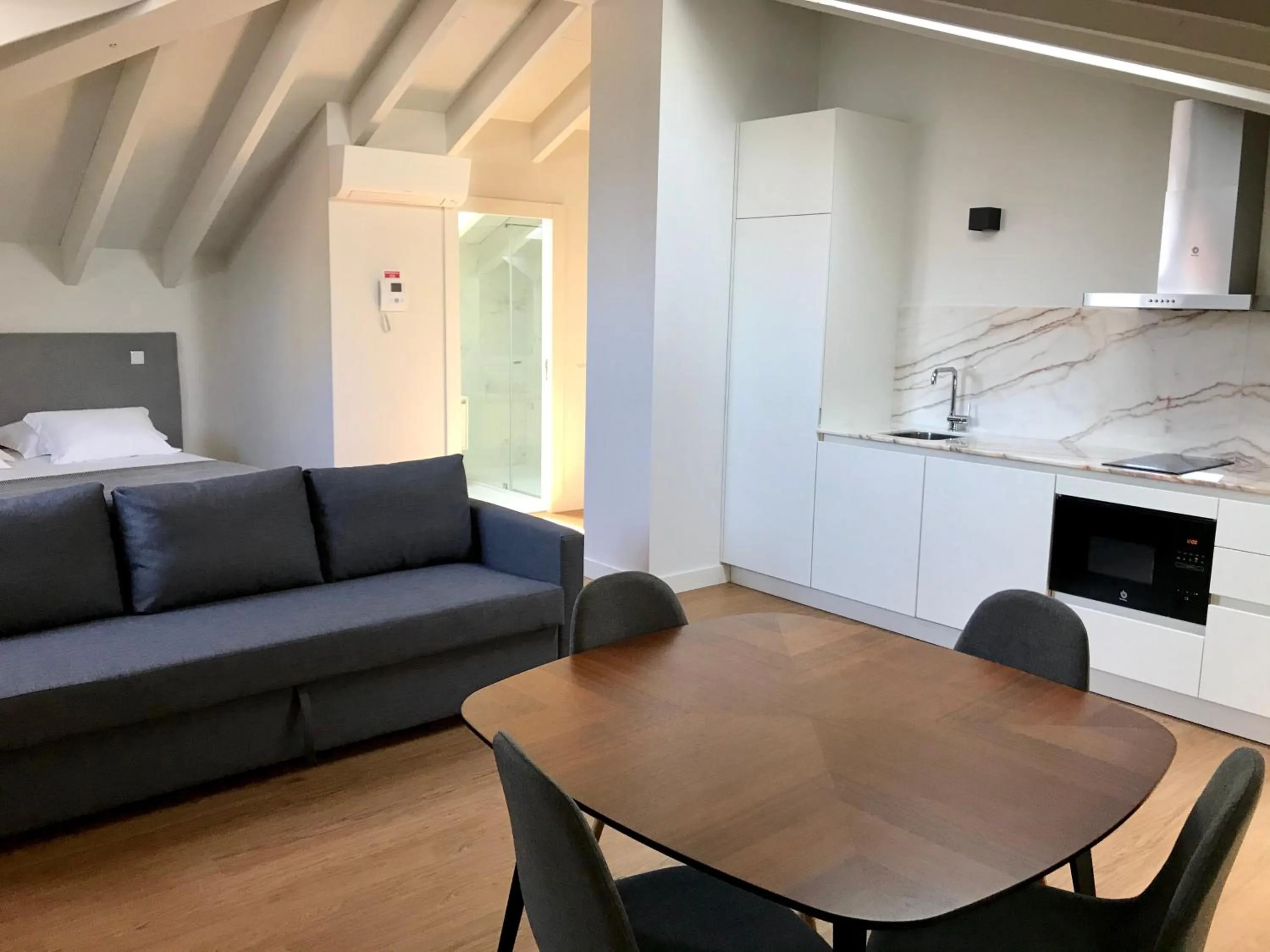 Kitchen or kitchenette in Uma Formosa Apartments