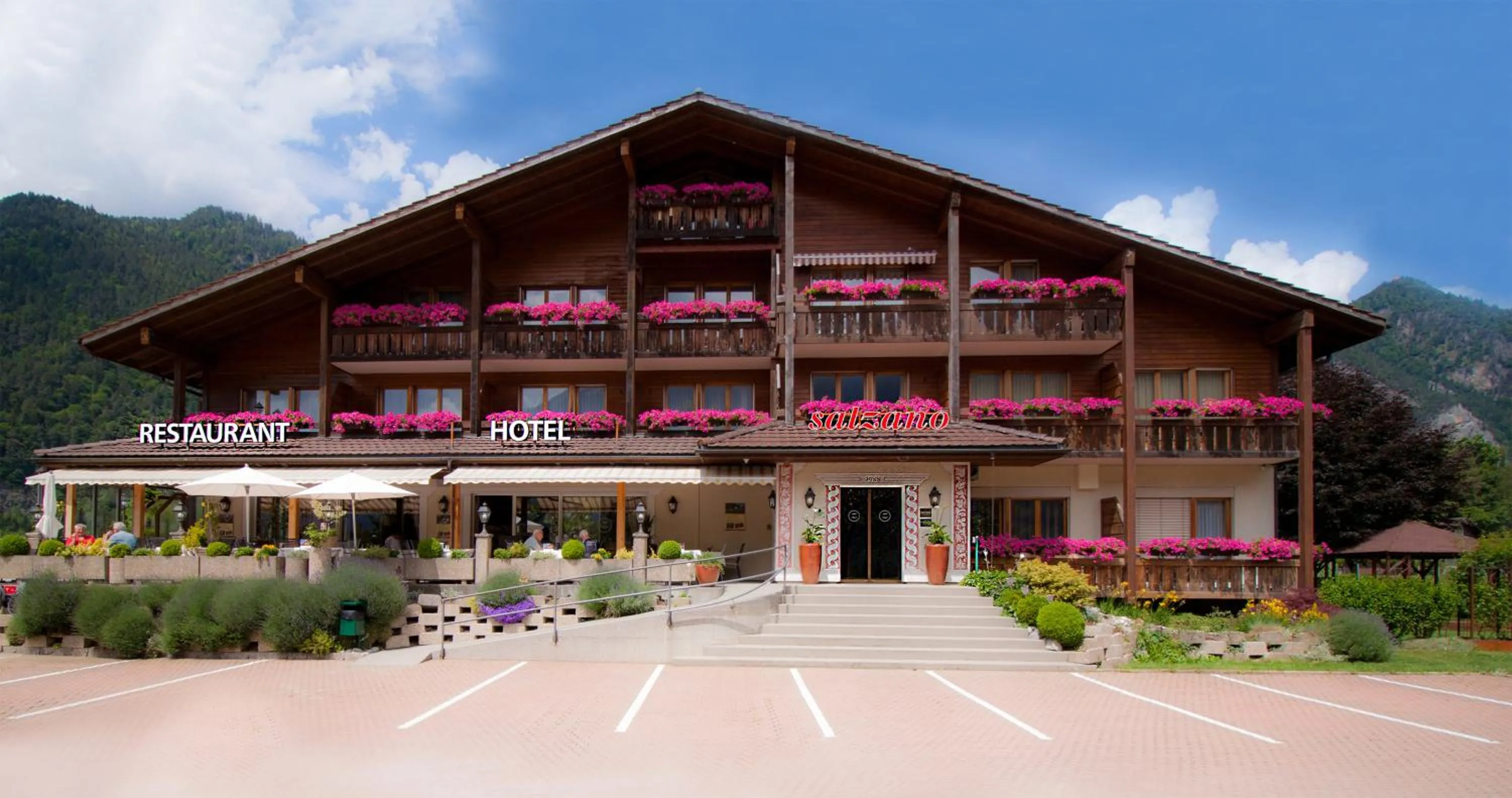Property building in SALZANO Hotel - Spa - Restaurant