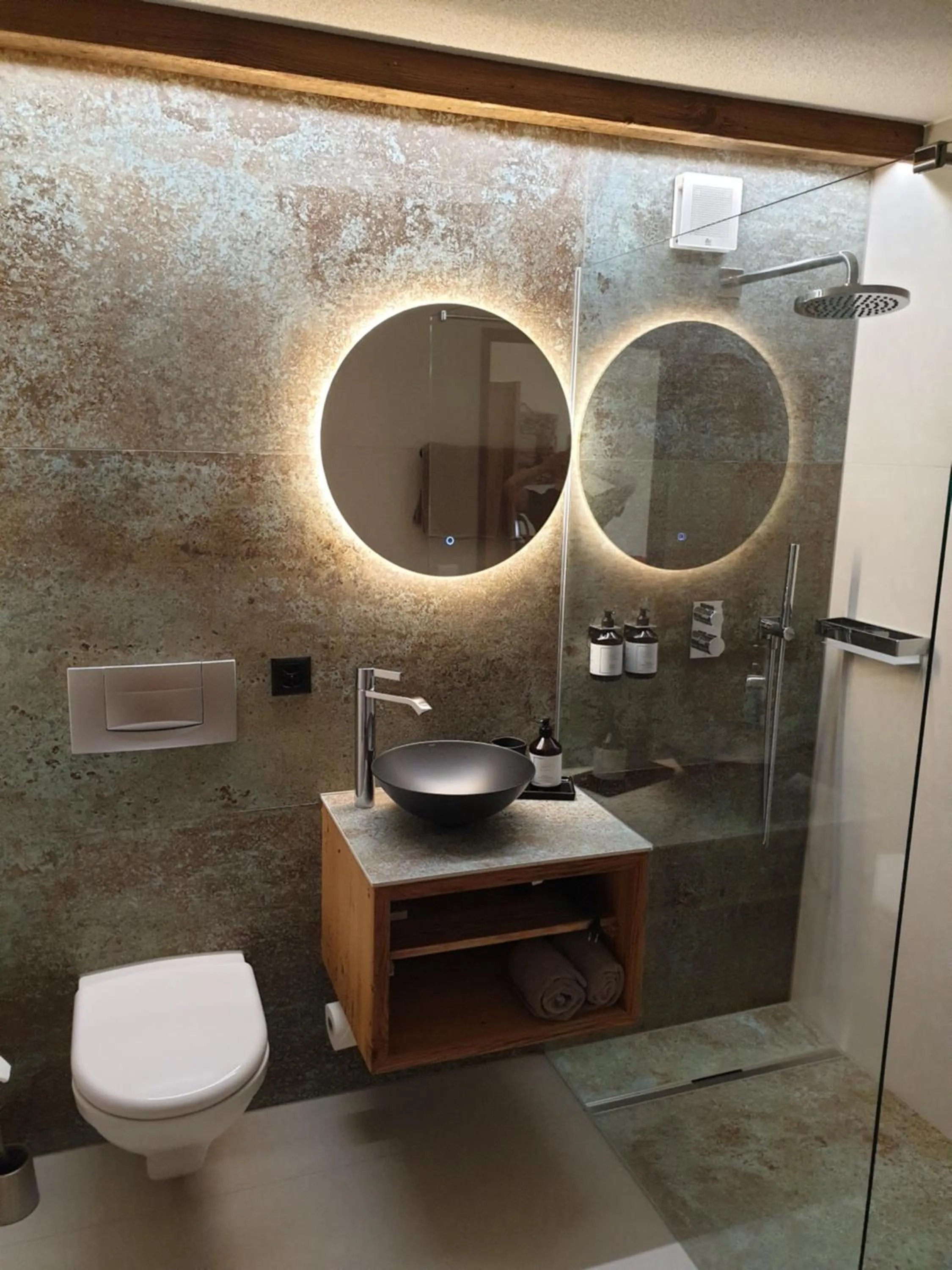 Shower in SALZANO Hotel - Spa - Restaurant