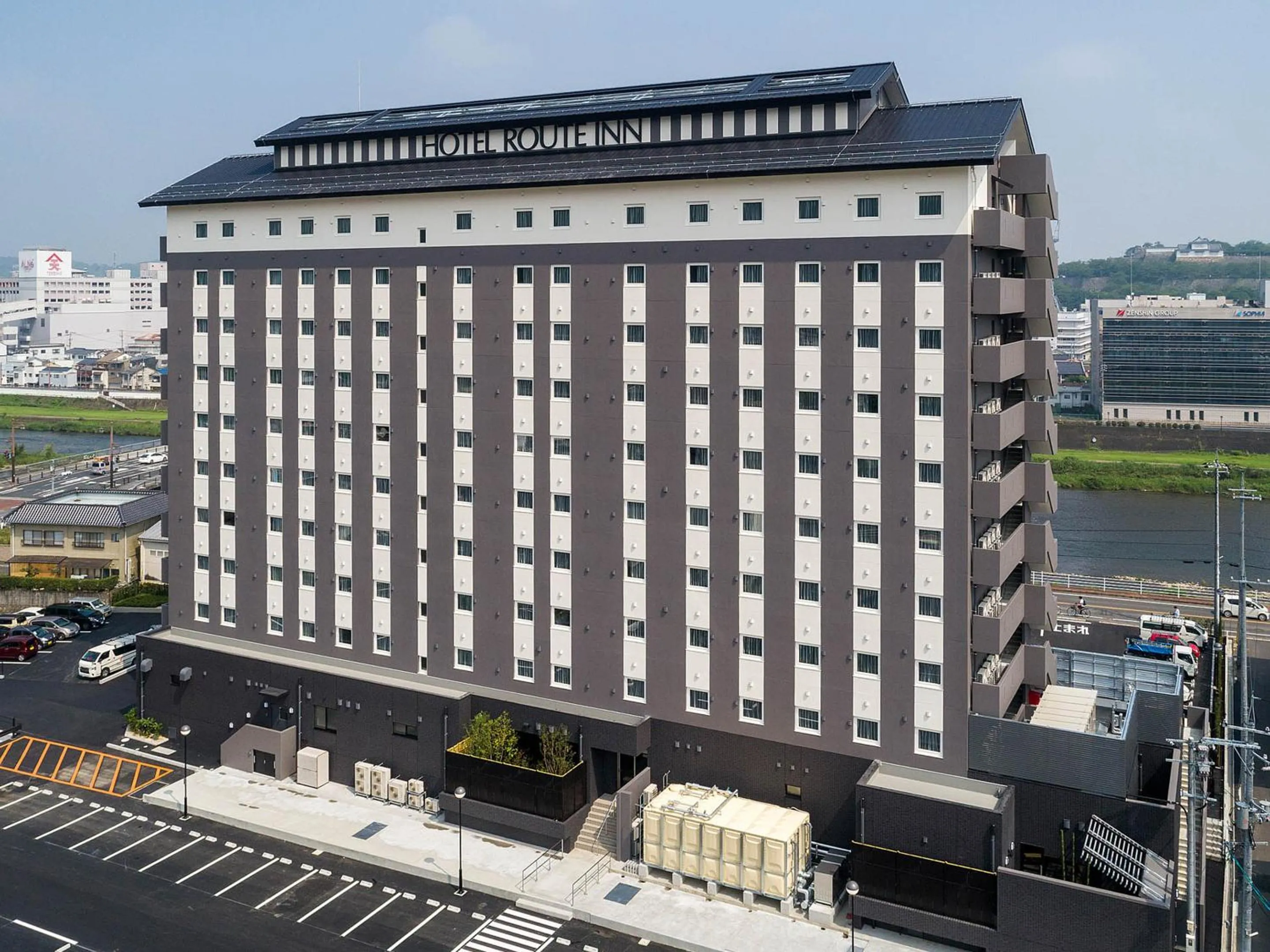 Property building in Hotel Route-Inn Tsuyama Ekimae