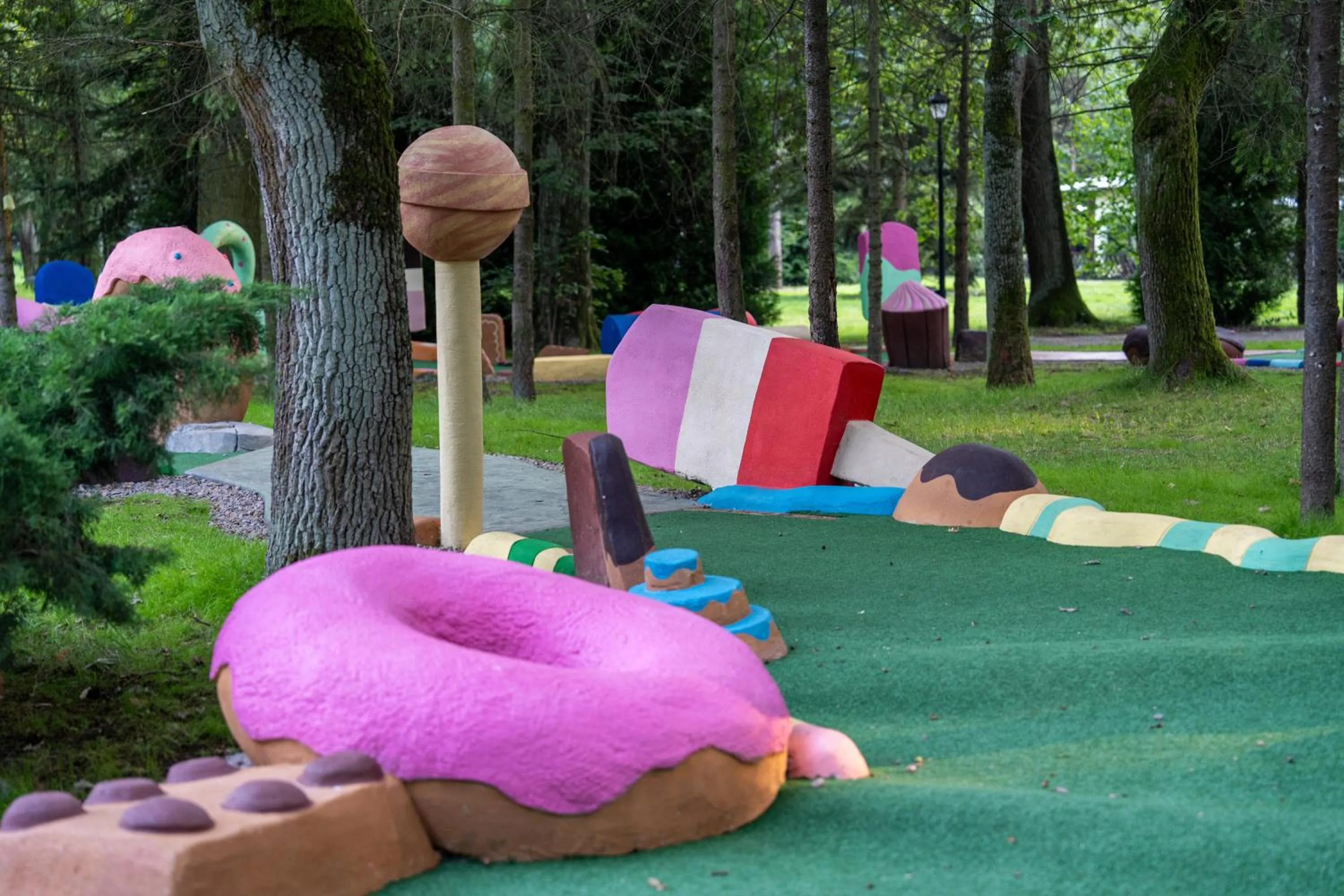 Children play ground in Apartamenty wśród drzew River Park SAUNA