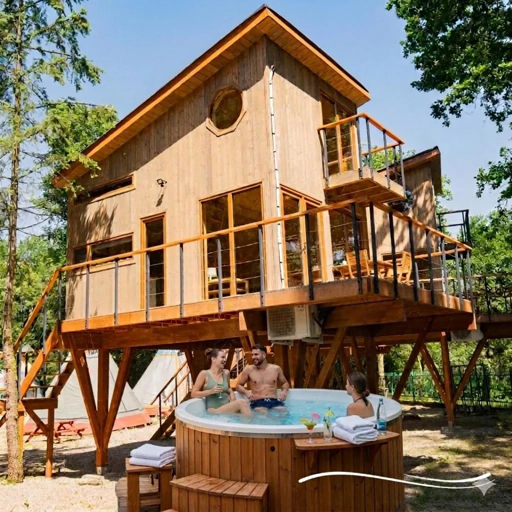 Apartamenty wśród drzew River Park Zator SPA JACUZZI