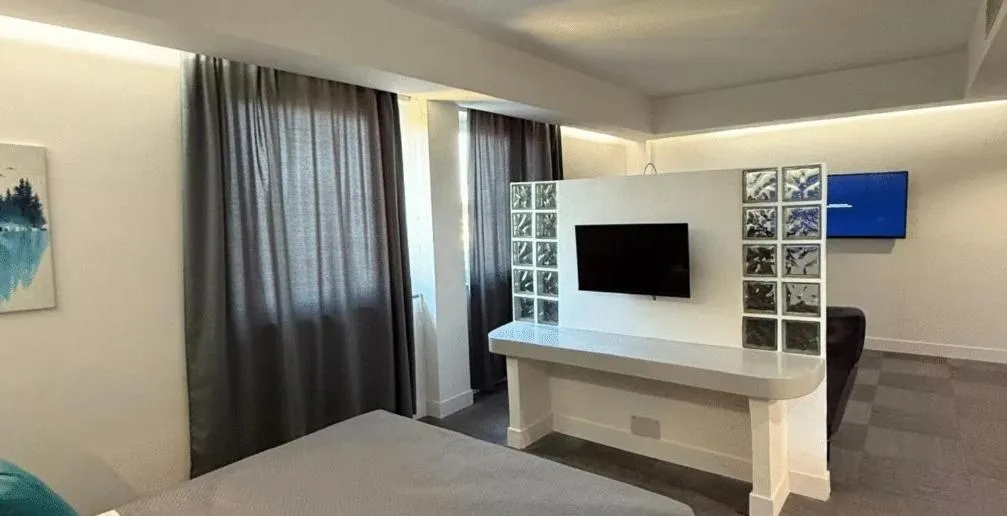 TV and multimedia in HOTEL QUADRIFOGLIO