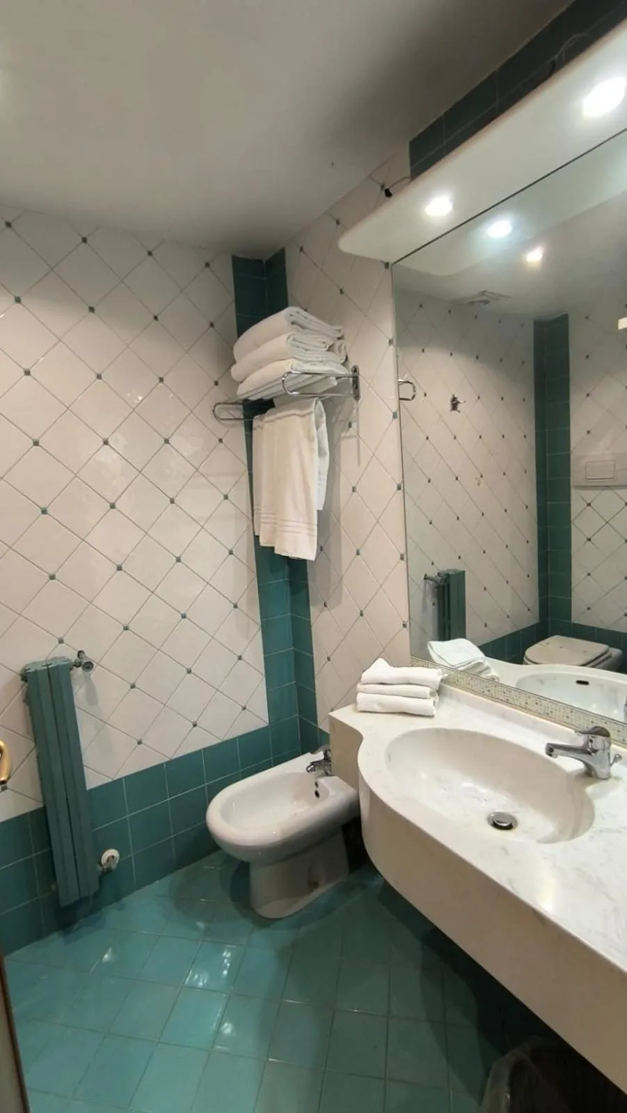 Toilet in HOTEL QUADRIFOGLIO