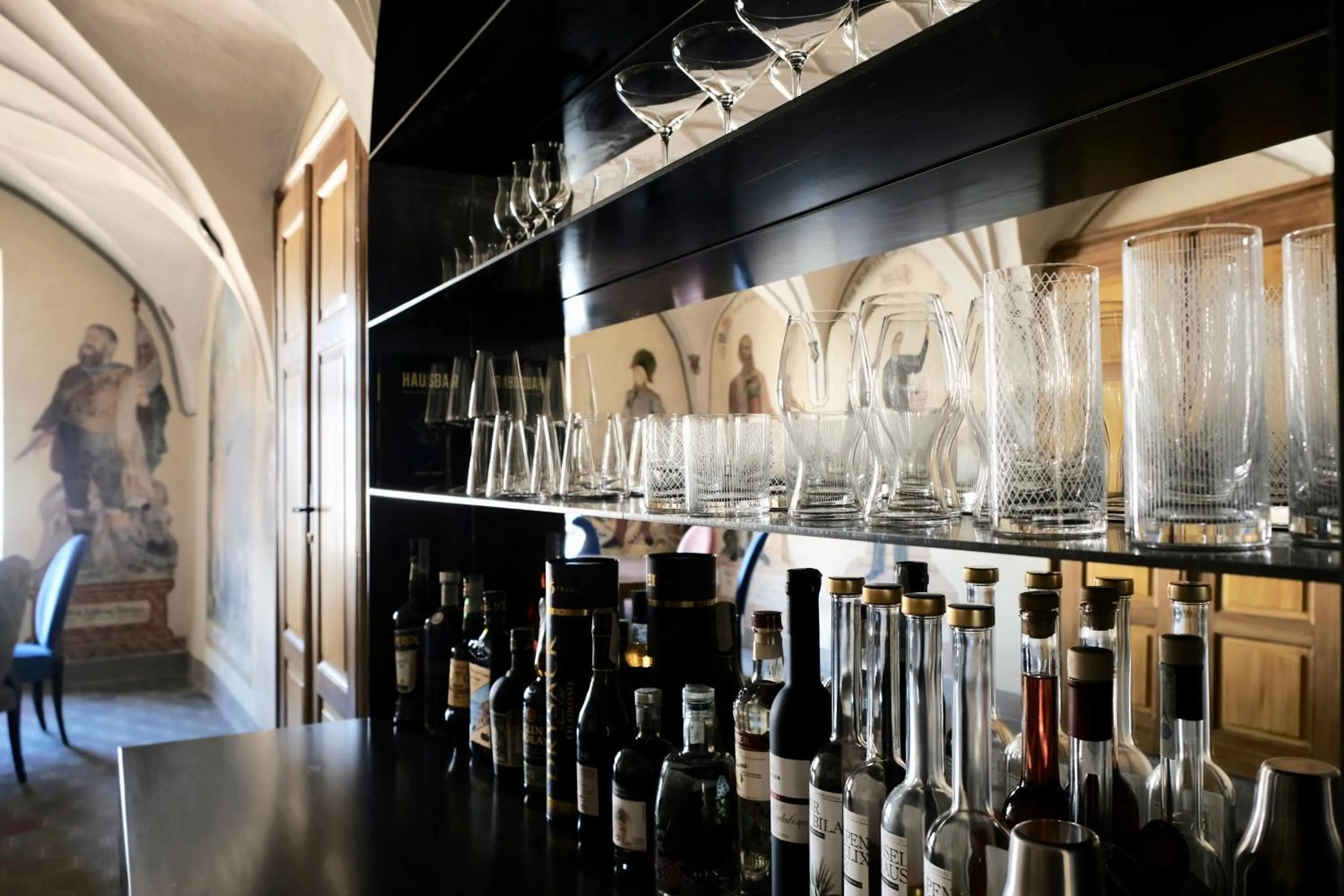 Lounge or bar in Castel Maurn Dolomites