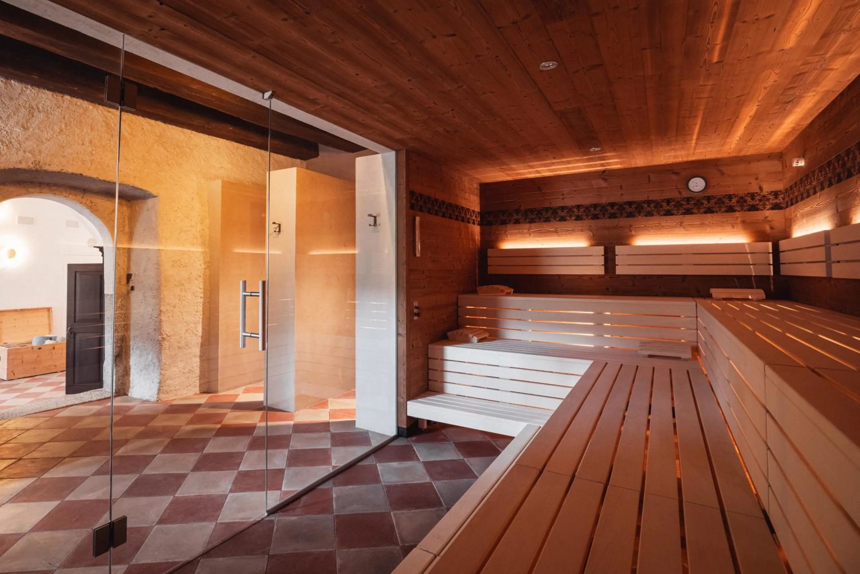 Sauna in Castel Maurn Dolomites