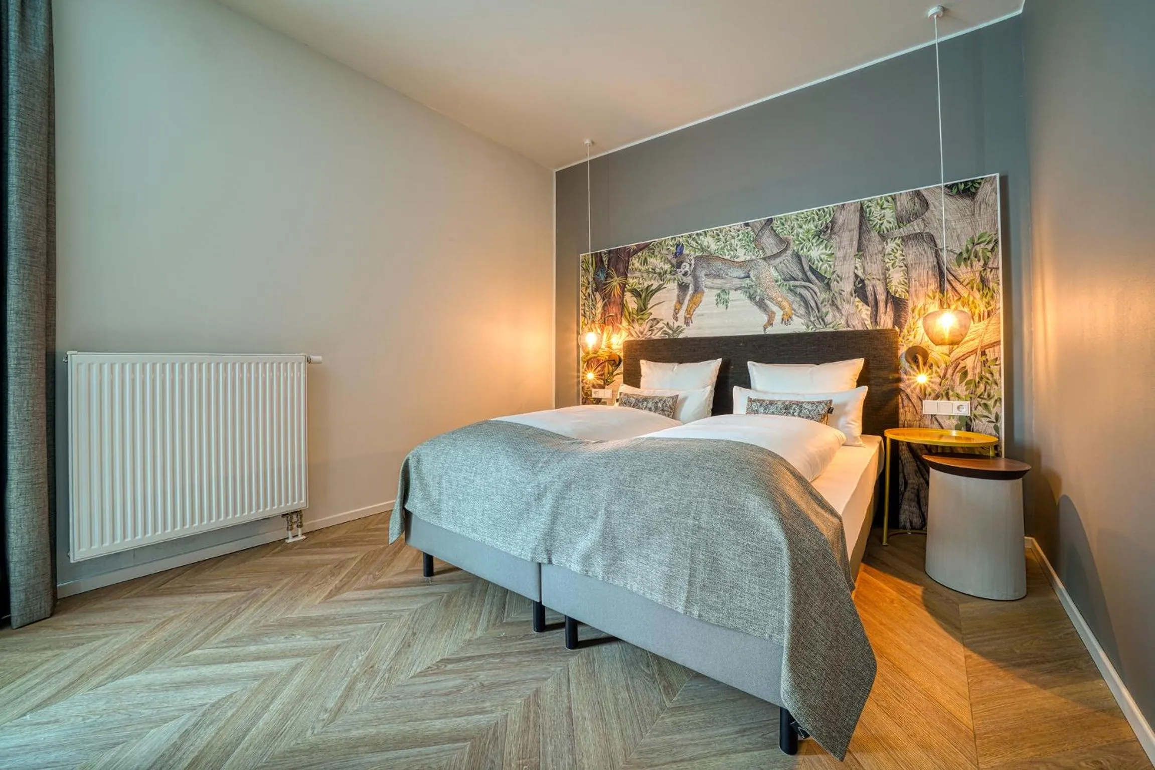 Photo of the whole room, Bed in NinetyNine Augsburg