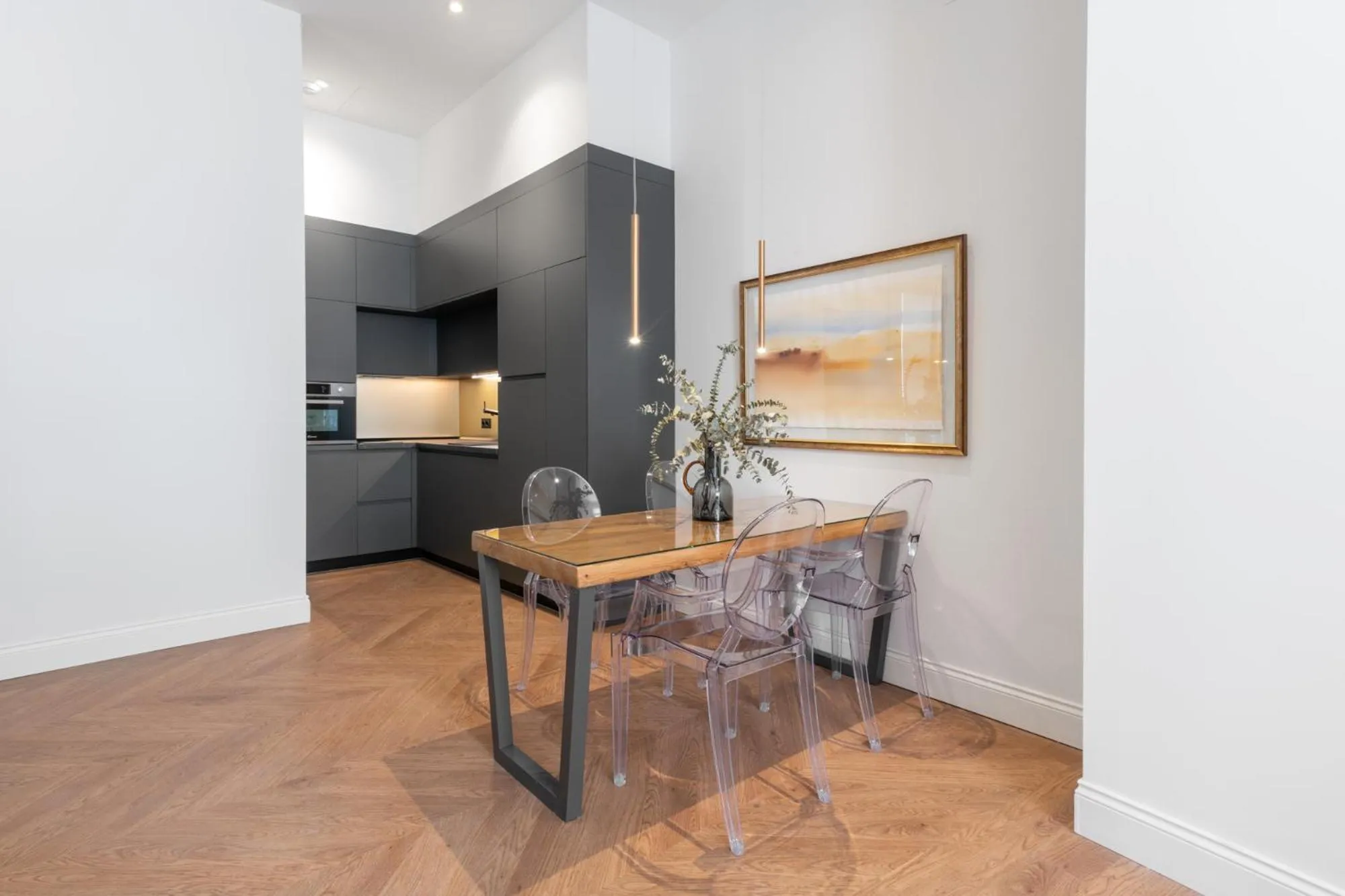 Kitchen or kitchenette in Be Mate Málaga Centro