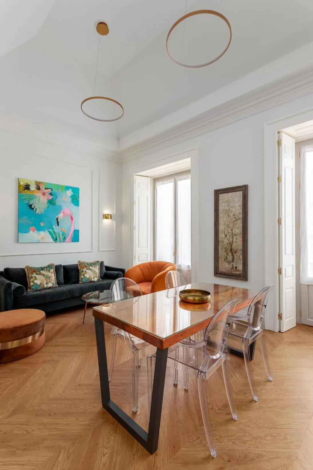 Living room in Be Mate Málaga Centro