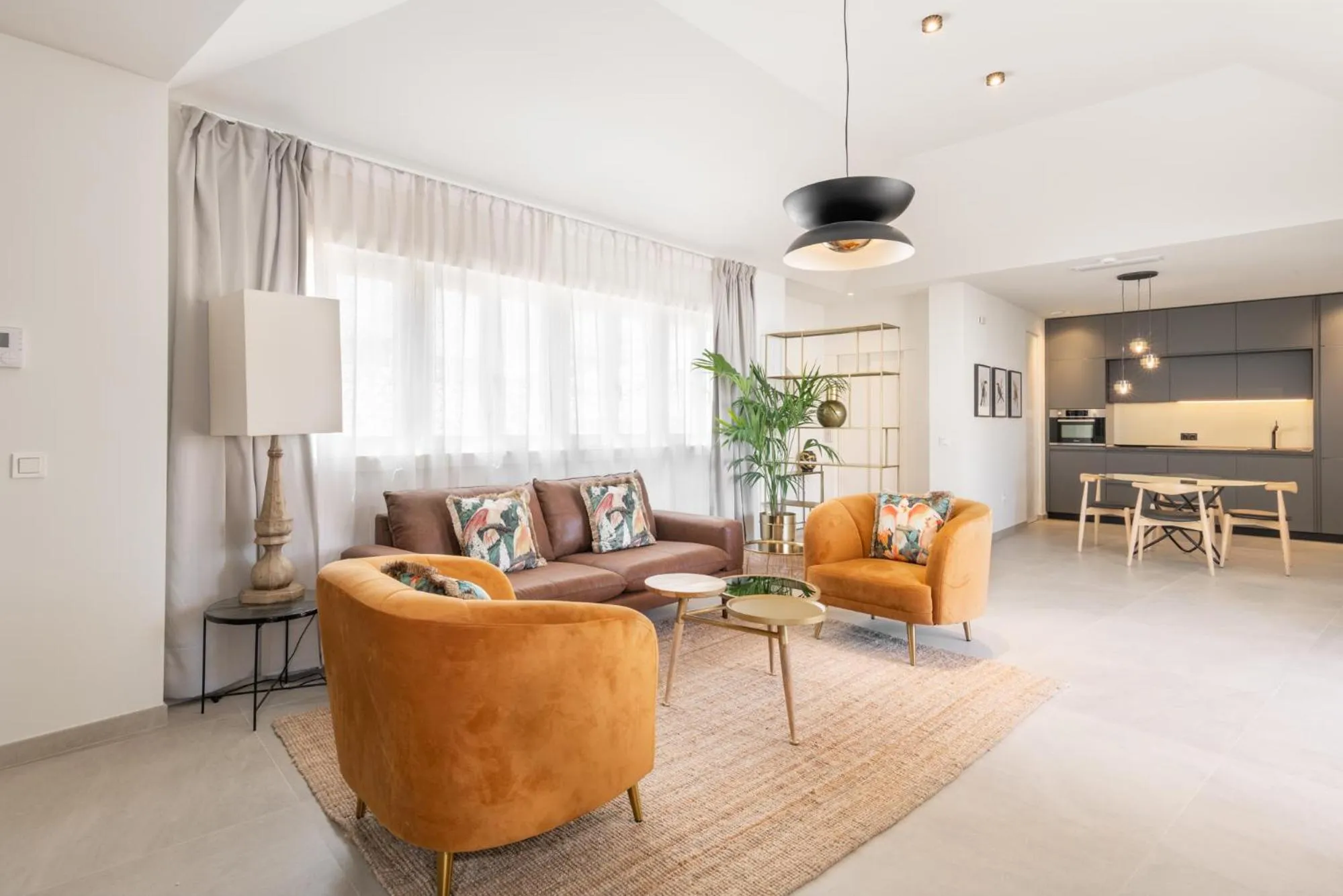 Kitchen or kitchenette in Be Mate Málaga Centro