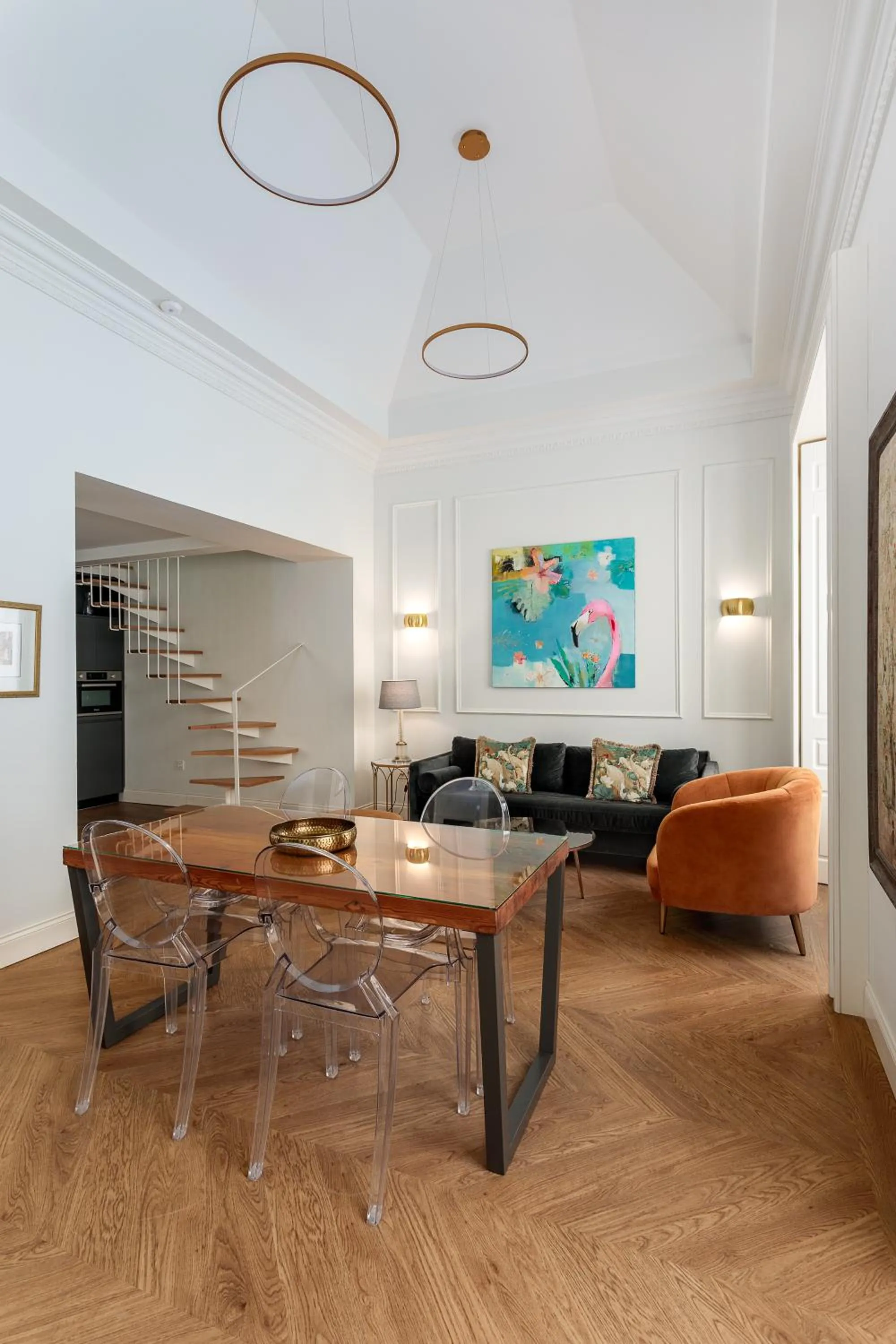 Living room in Be Mate Málaga Centro