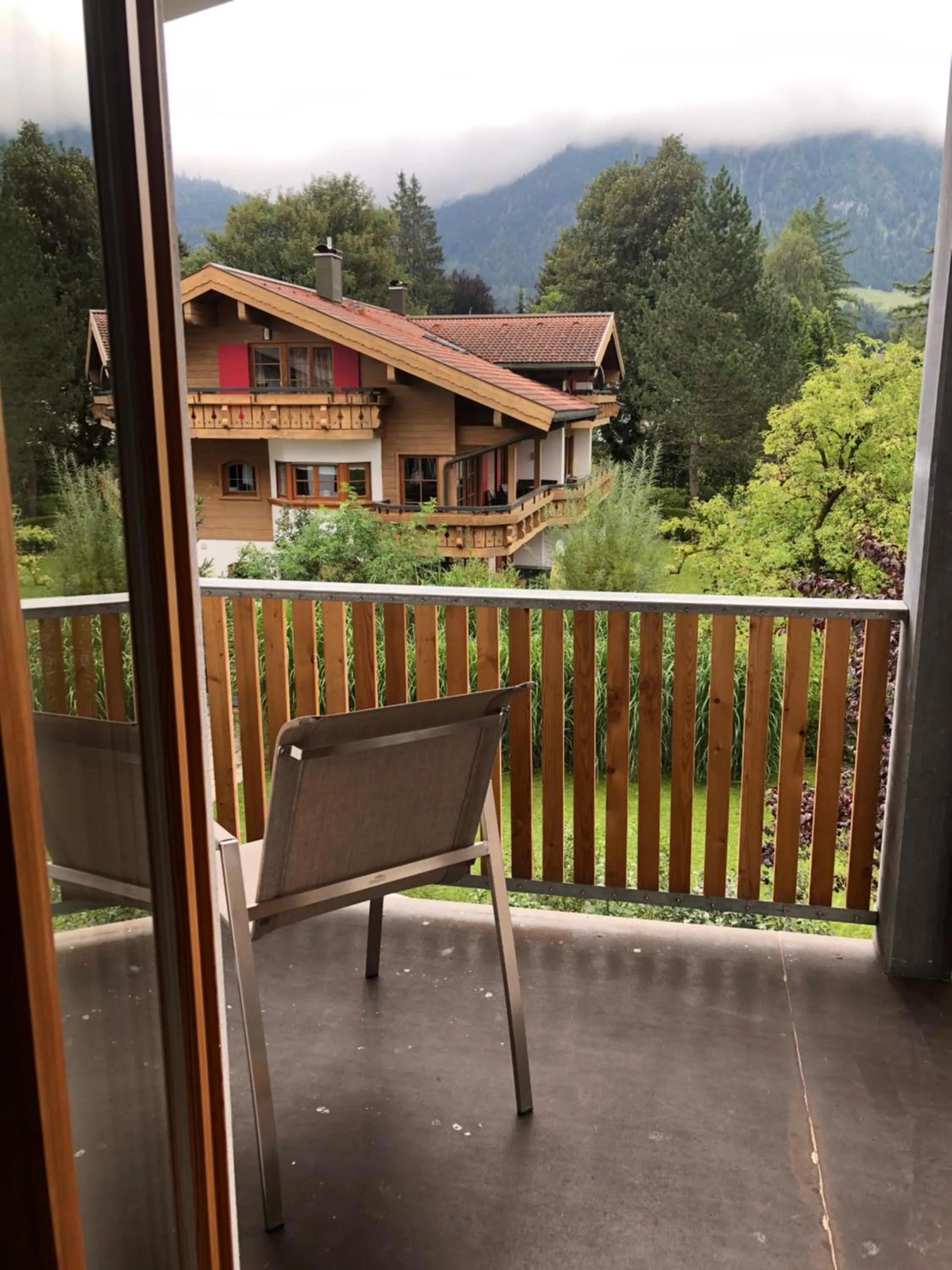 Balcony/Terrace in Apartmenthotel Oberstdorf