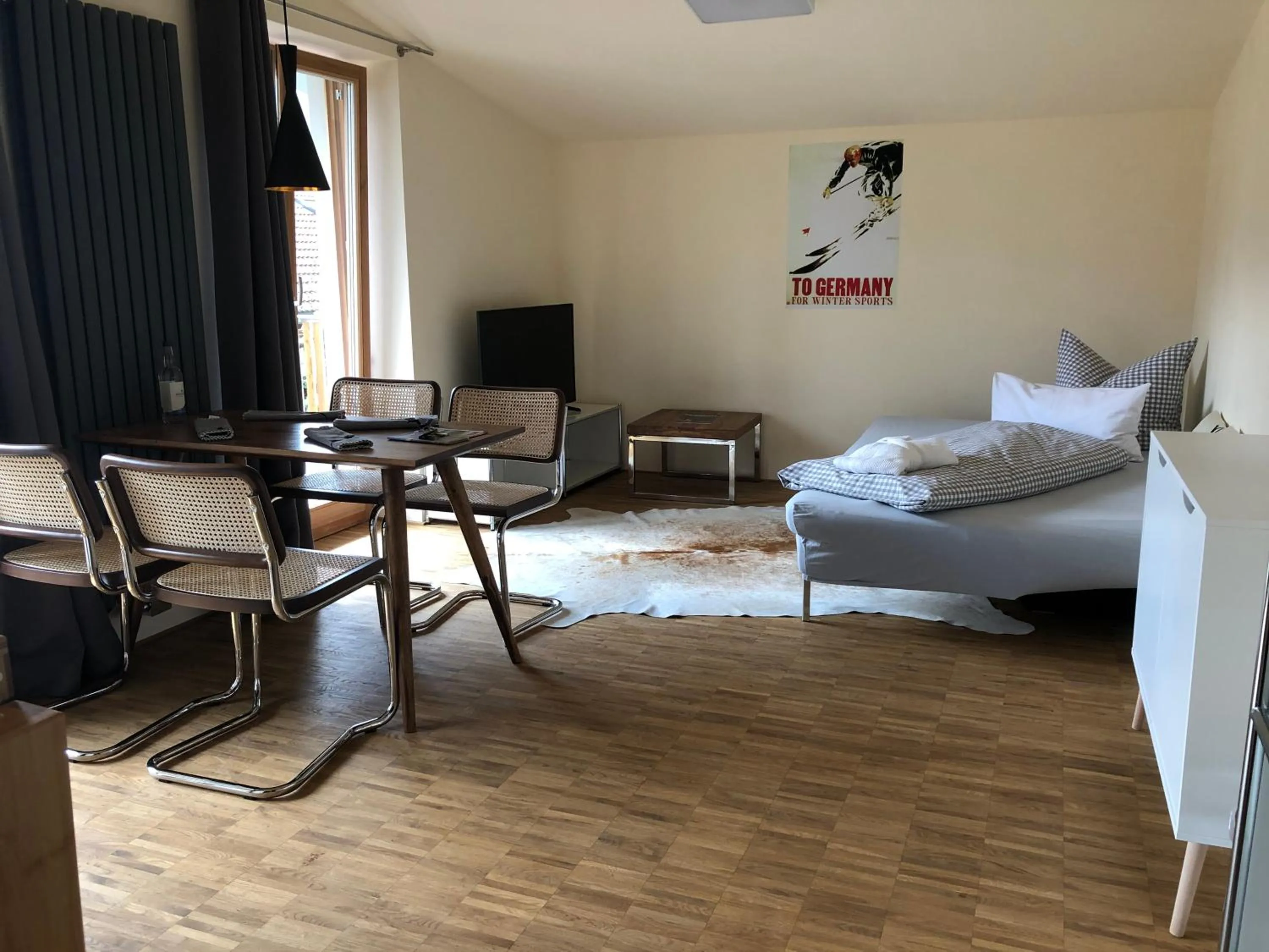 Living room in Apartmenthotel Oberstdorf