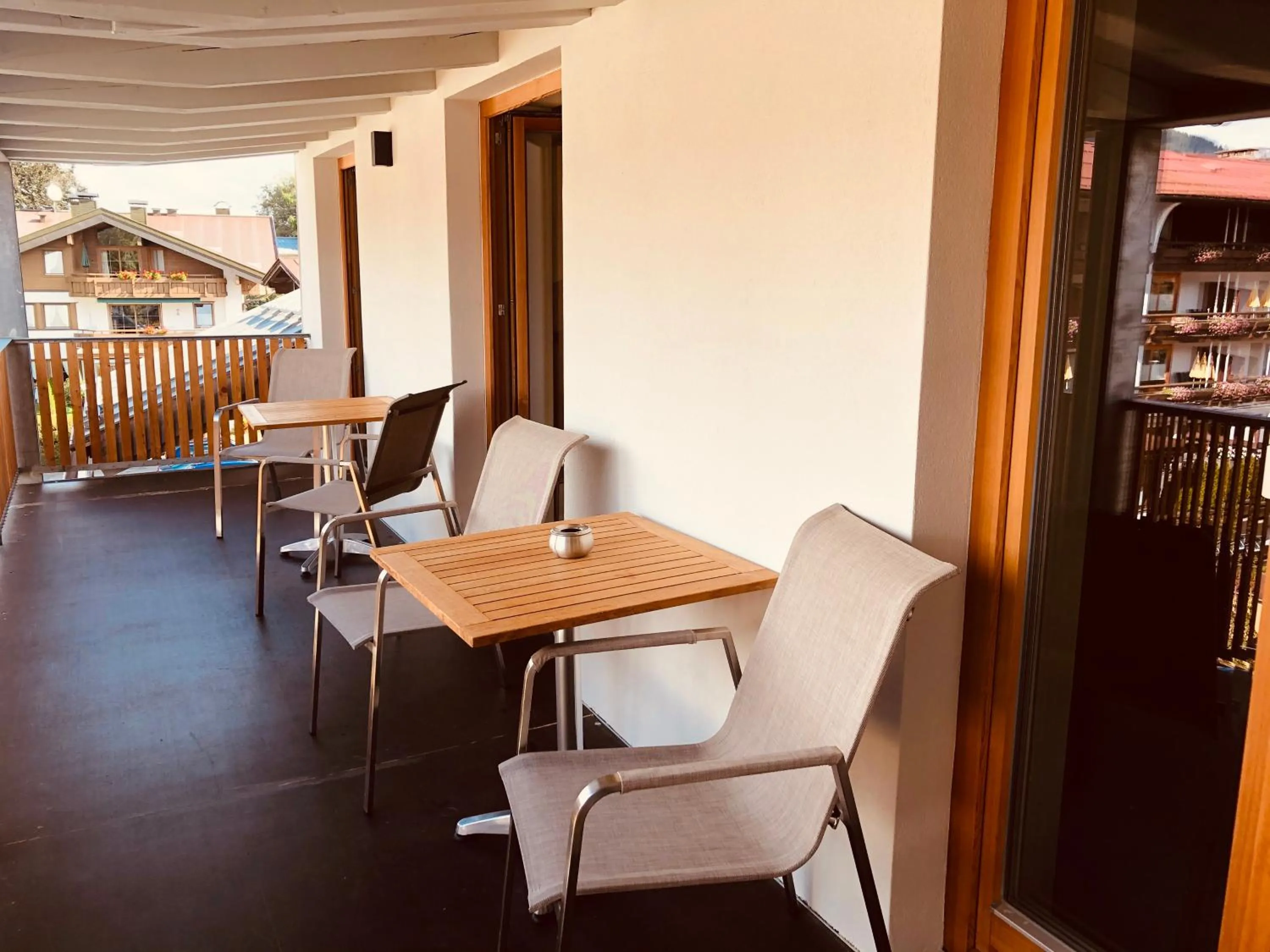 Balcony/Terrace in Apartmenthotel Oberstdorf