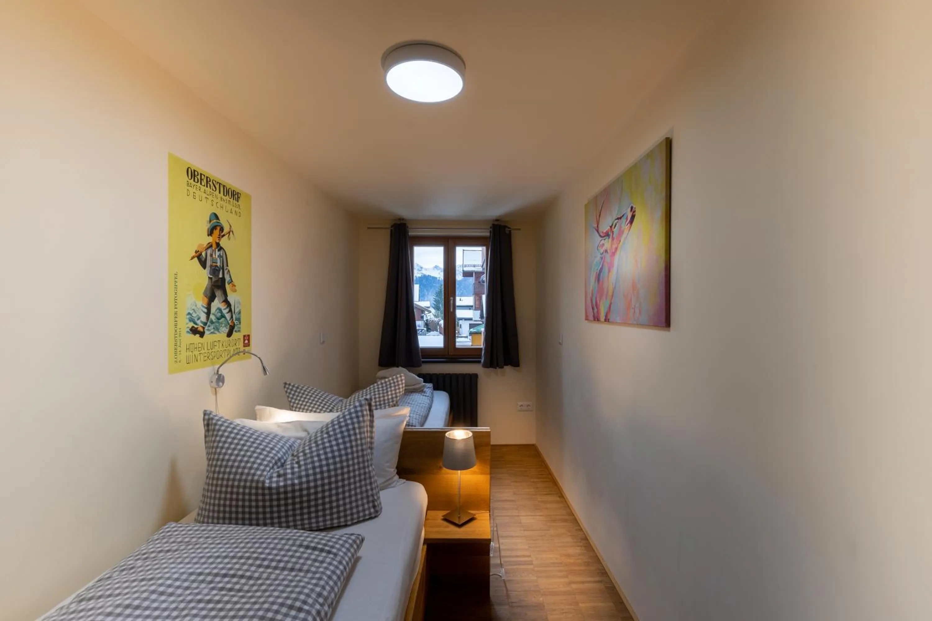 Bed in Apartmenthotel Oberstdorf