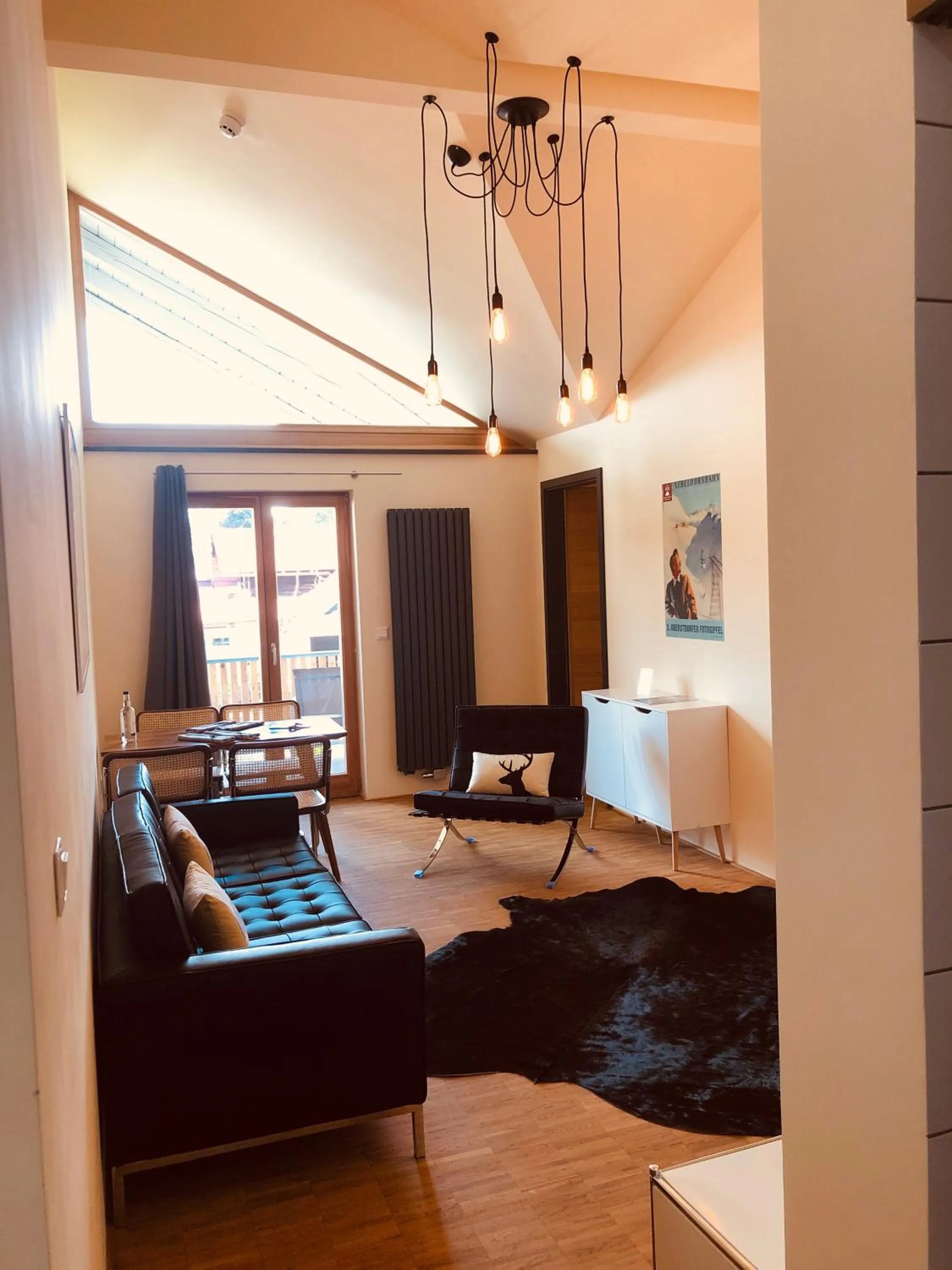 Living room in Apartmenthotel Oberstdorf