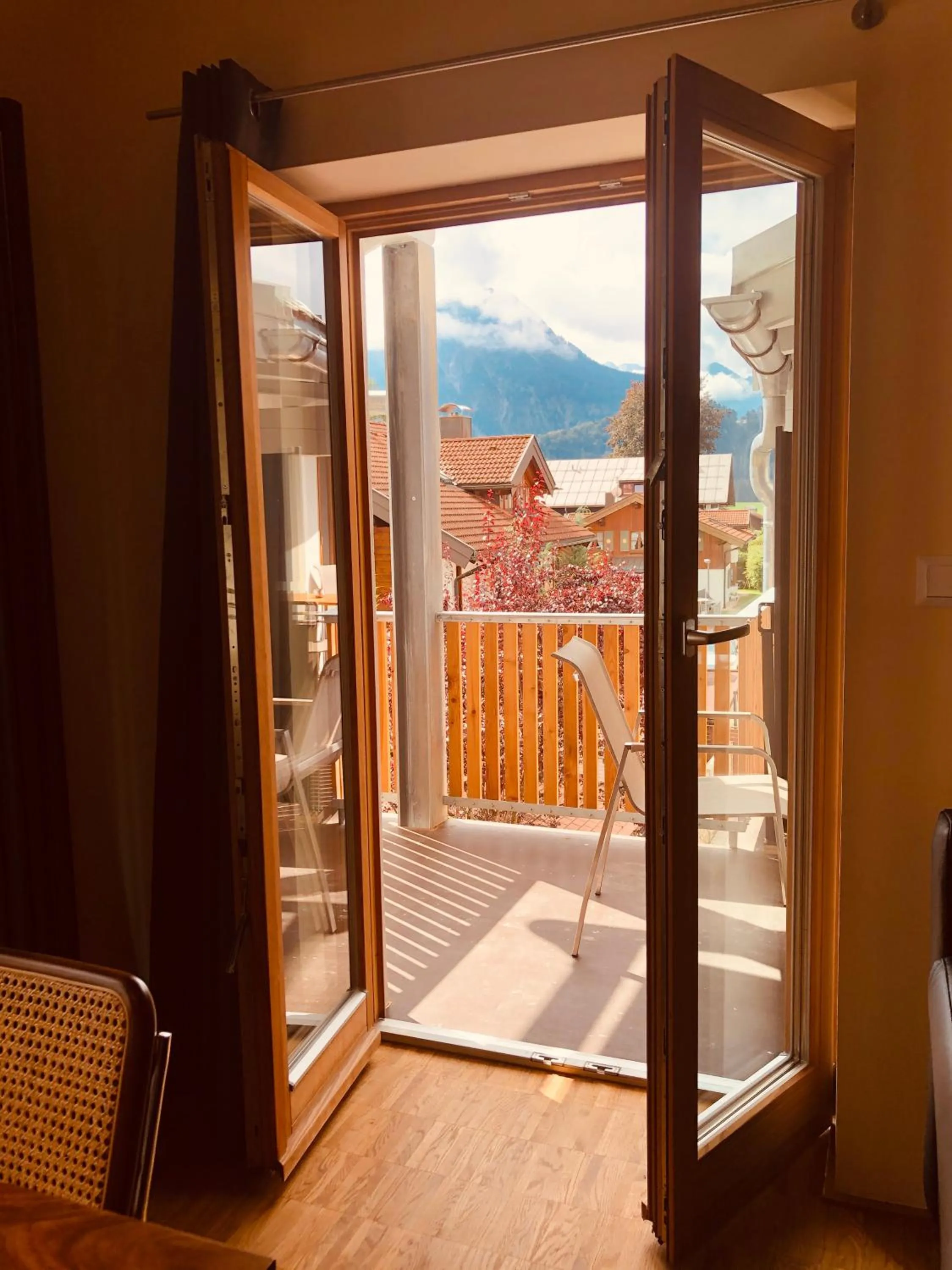 Balcony/Terrace in Apartmenthotel Oberstdorf