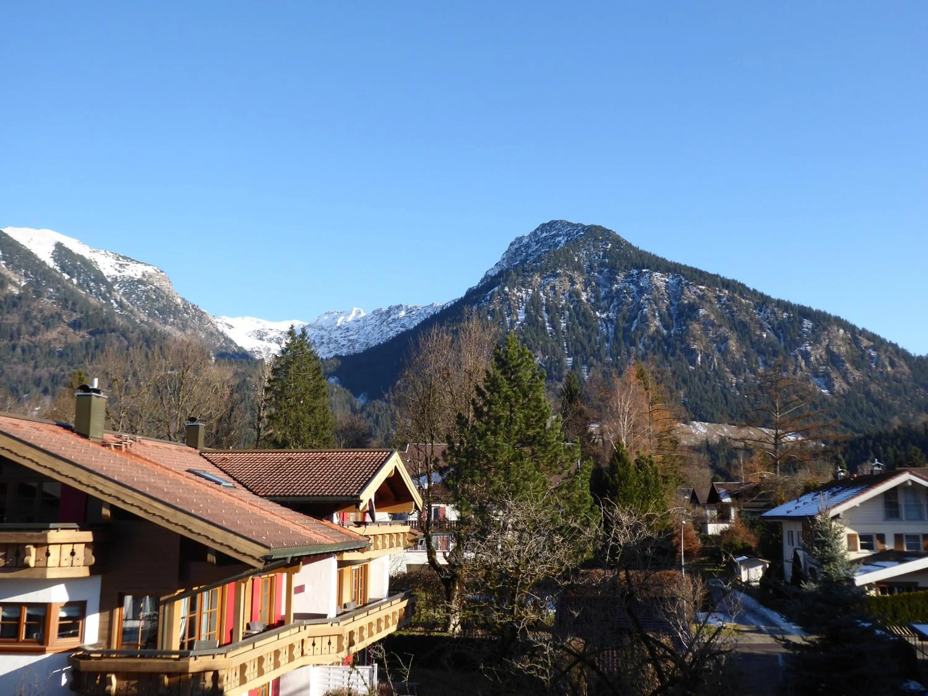 Mountain view in Apartmenthotel Oberstdorf