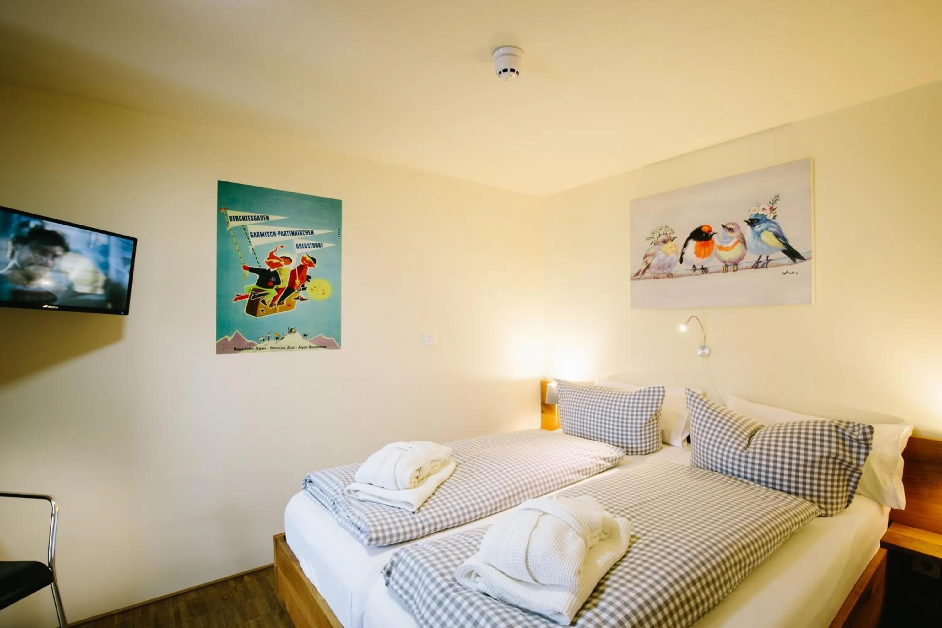 Bed in Apartmenthotel Oberstdorf