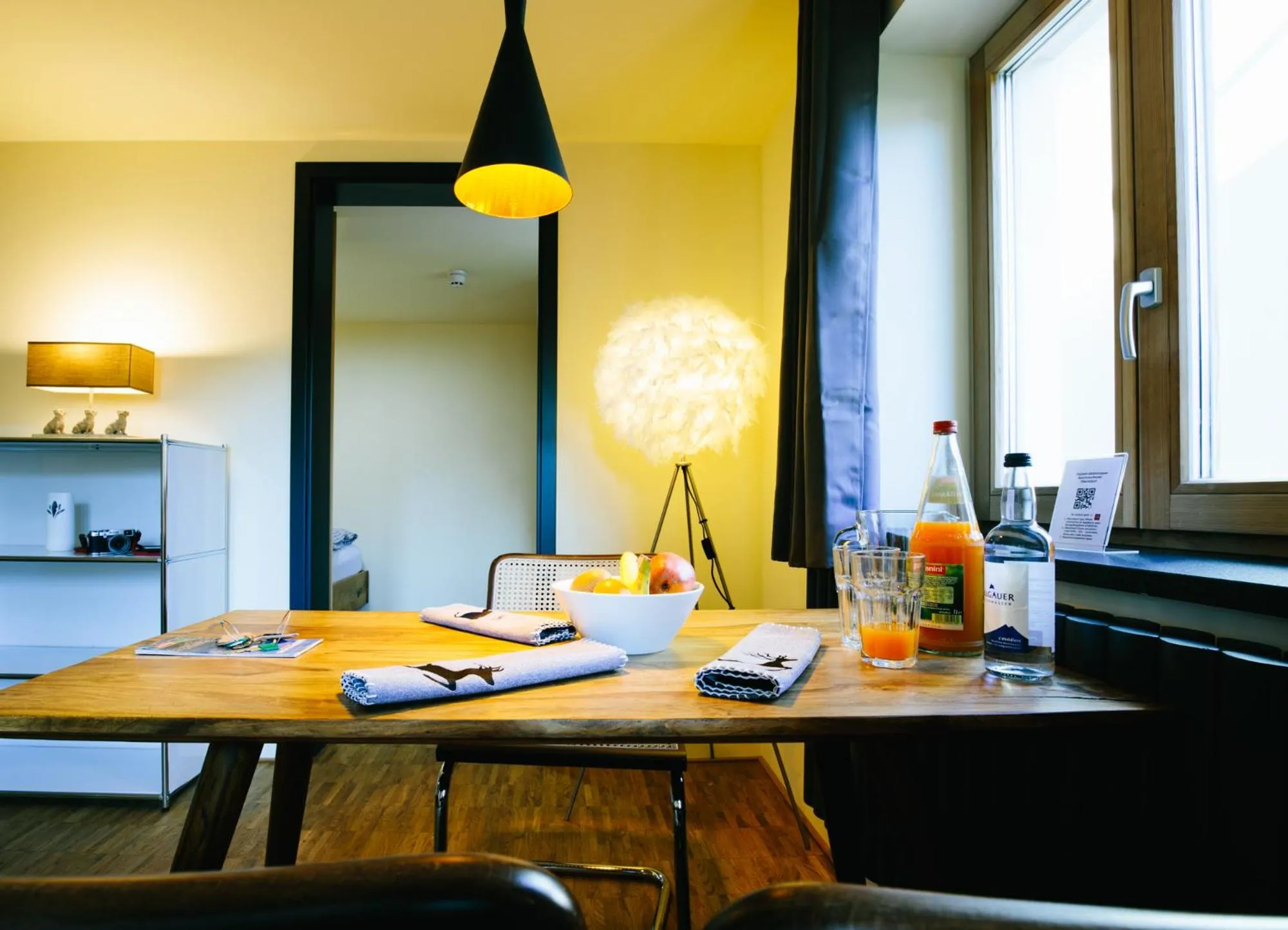Seating area in Apartmenthotel Oberstdorf