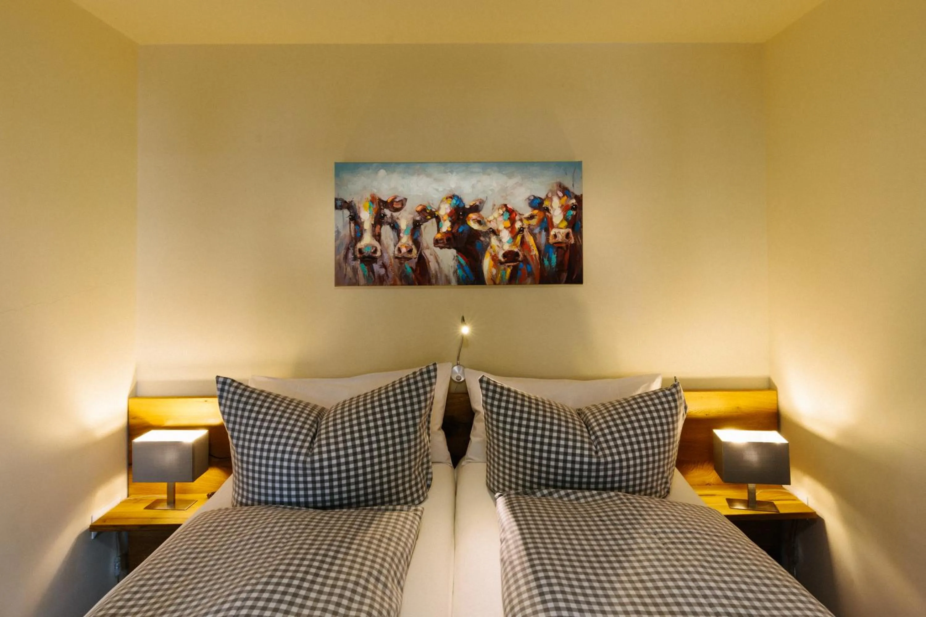 Bed in Apartmenthotel Oberstdorf