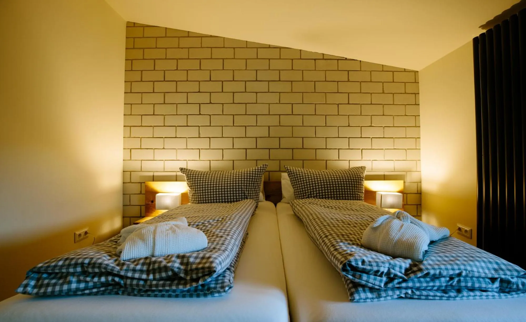 Bed in Apartmenthotel Oberstdorf