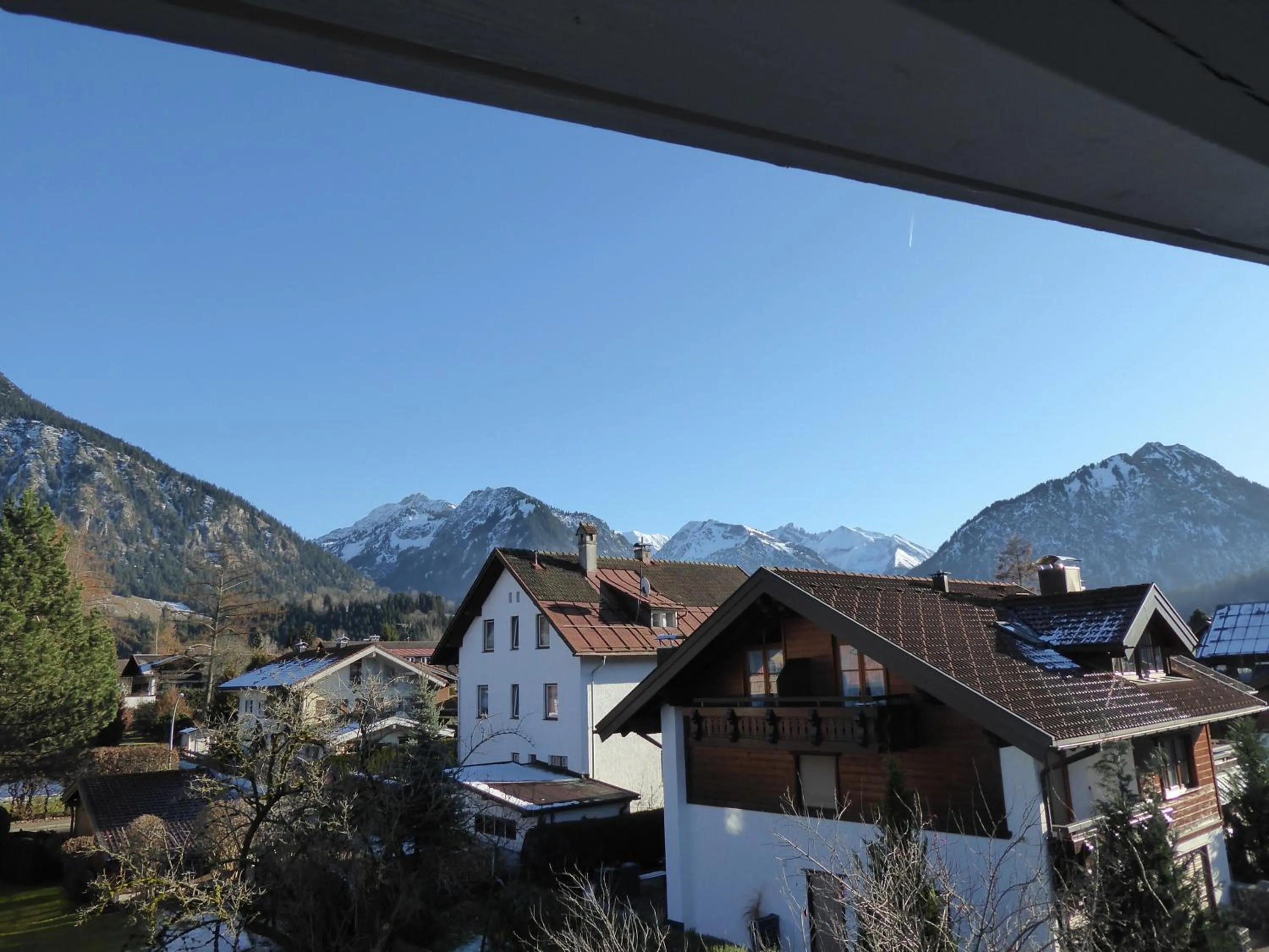 Mountain view in Apartmenthotel Oberstdorf