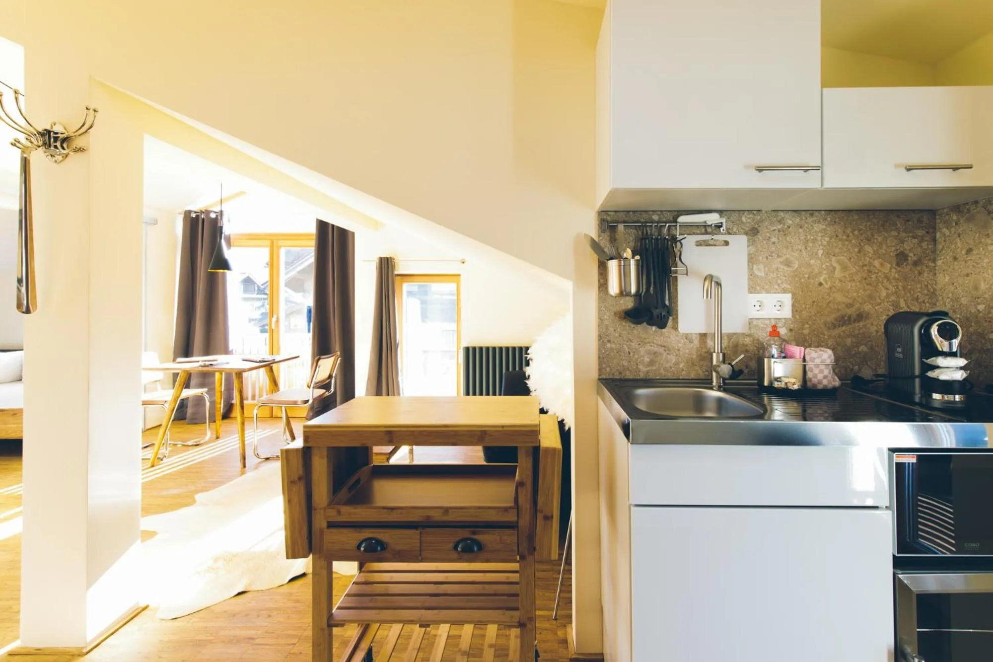 Coffee/tea facilities in Apartmenthotel Oberstdorf