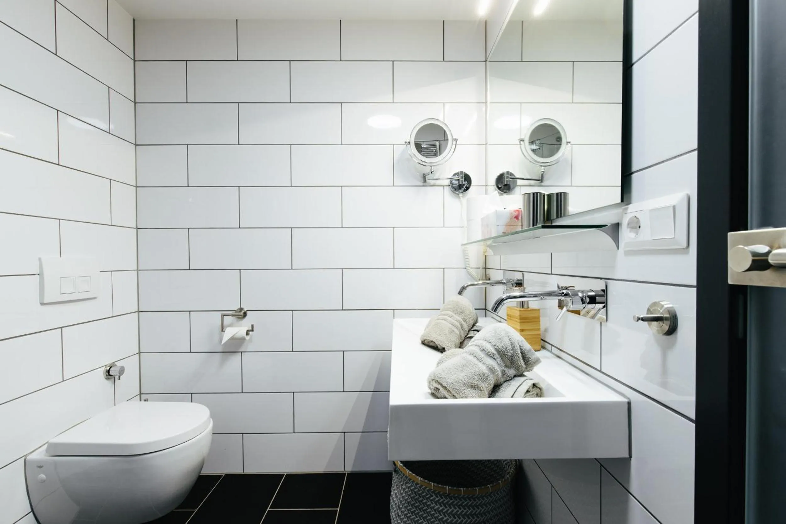 Bathroom in Apartmenthotel Oberstdorf