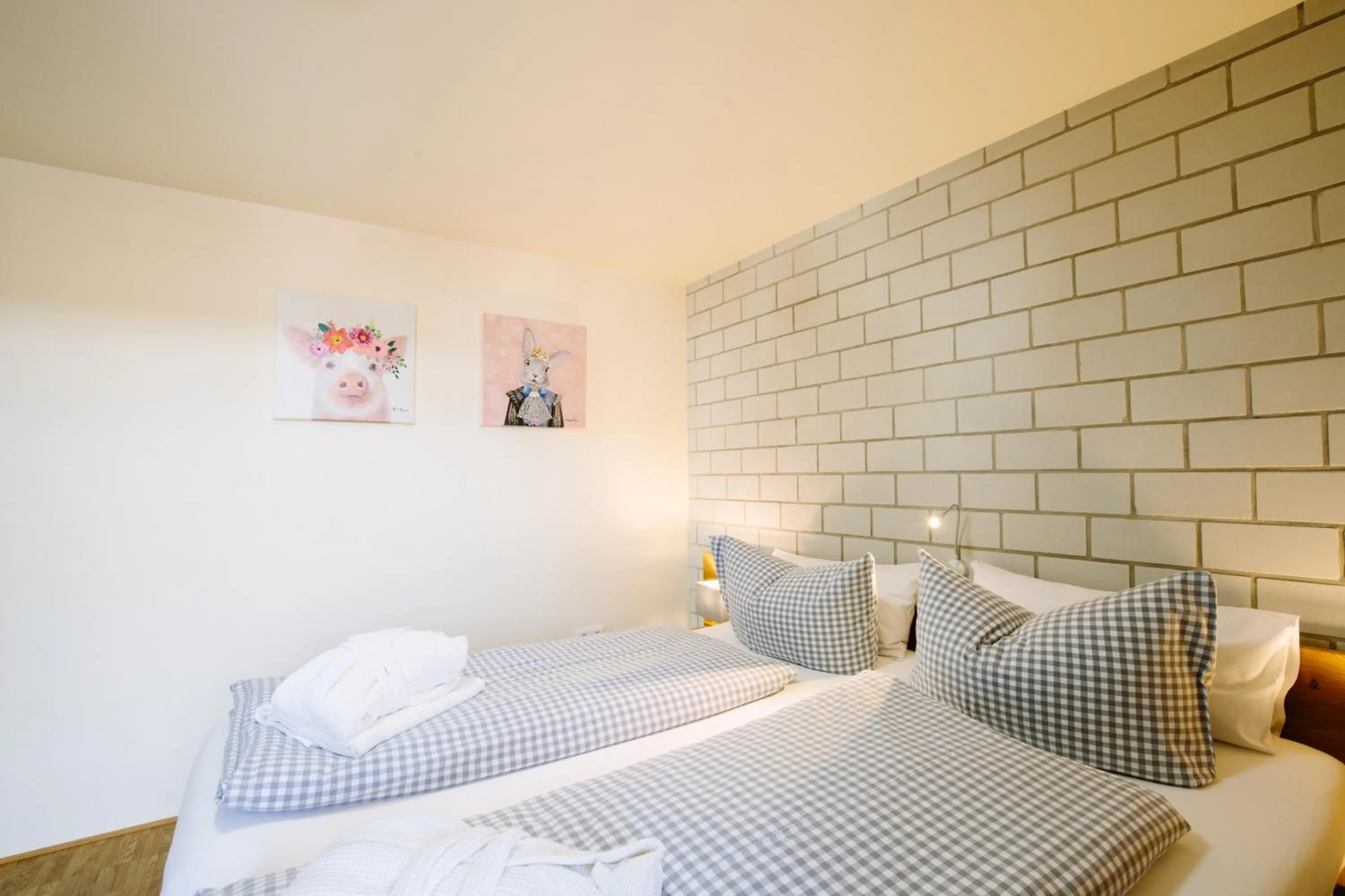 Bed in Apartmenthotel Oberstdorf