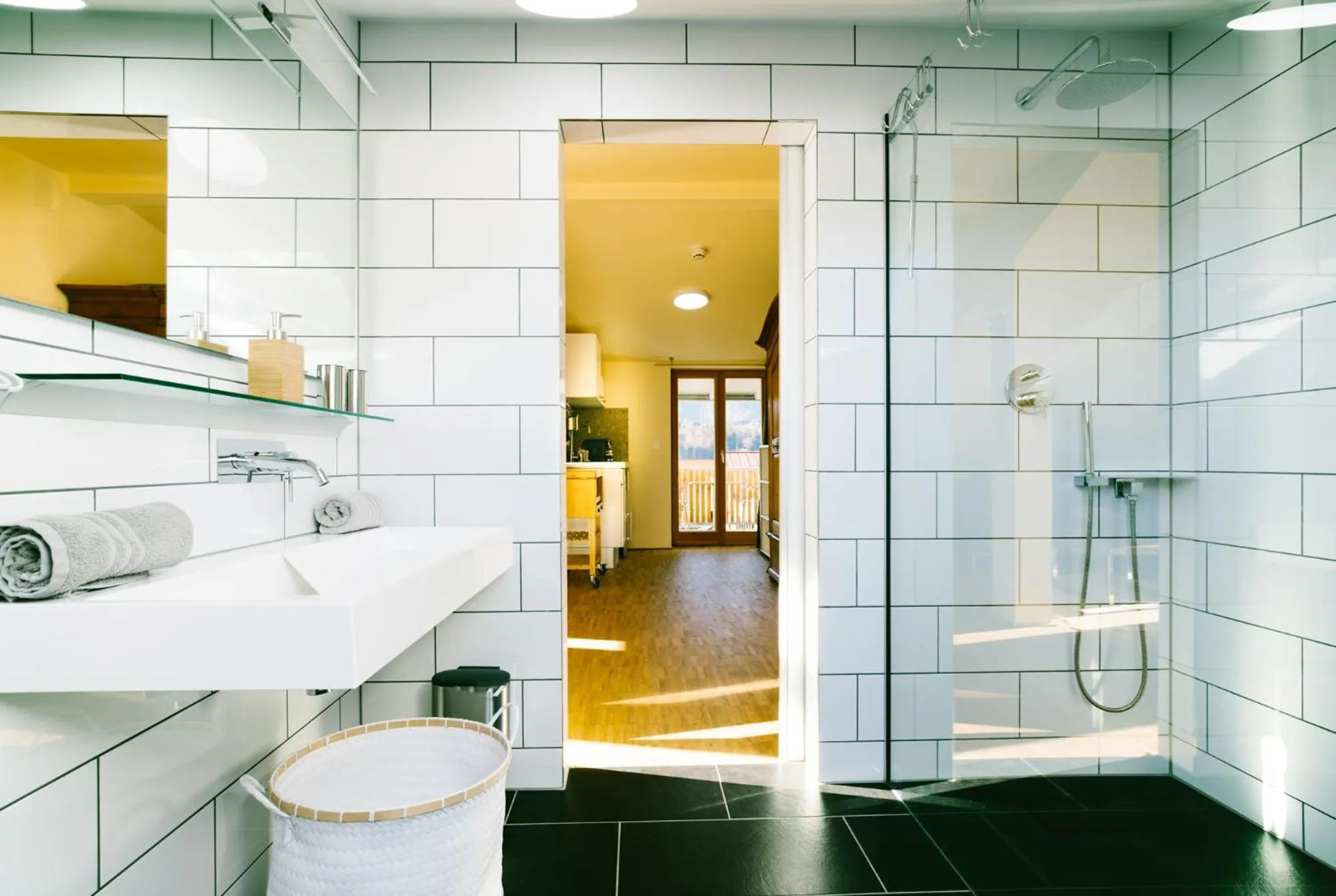 Bathroom in Apartmenthotel Oberstdorf