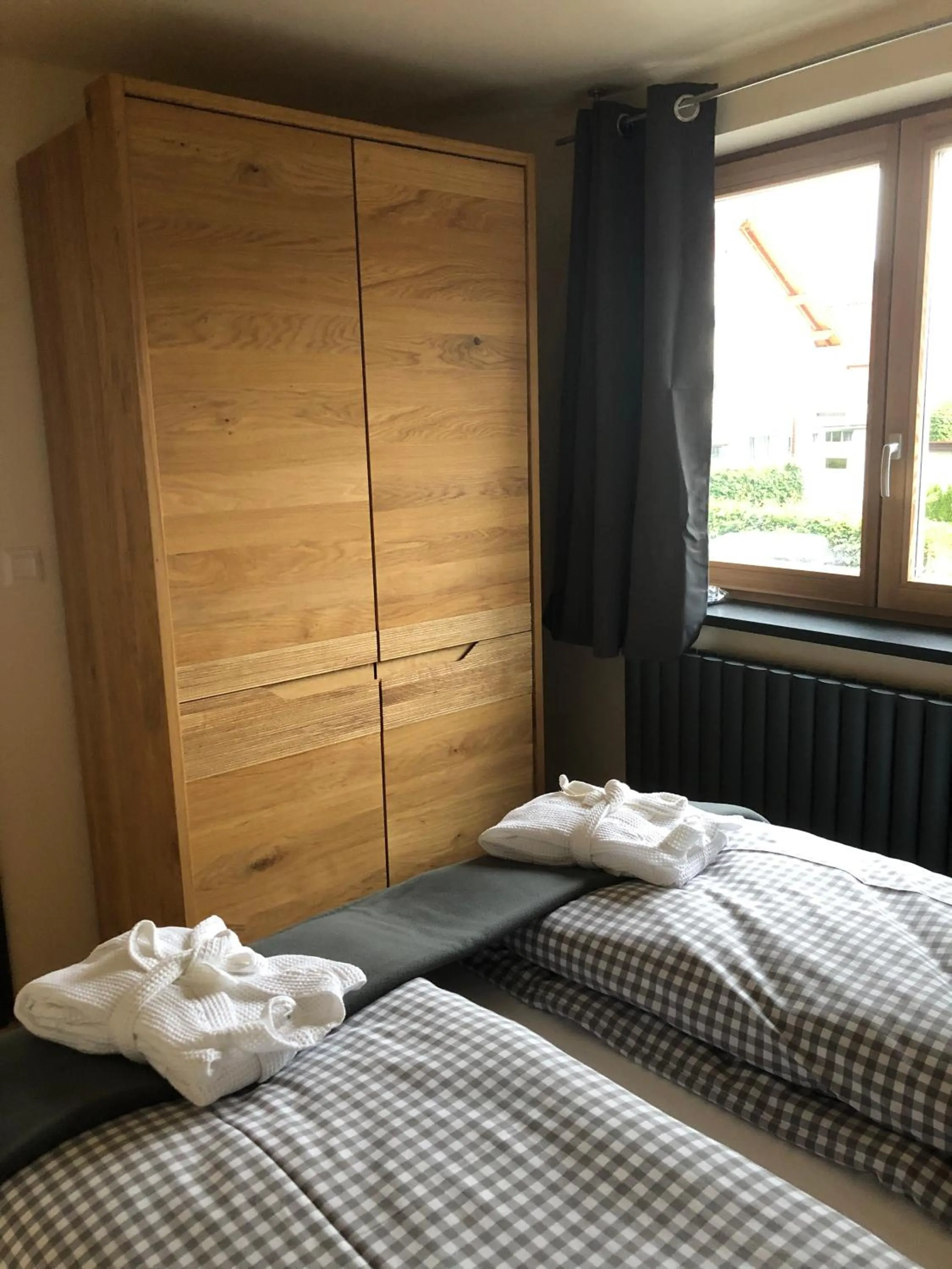 Decorative detail, Bed in Apartmenthotel Oberstdorf