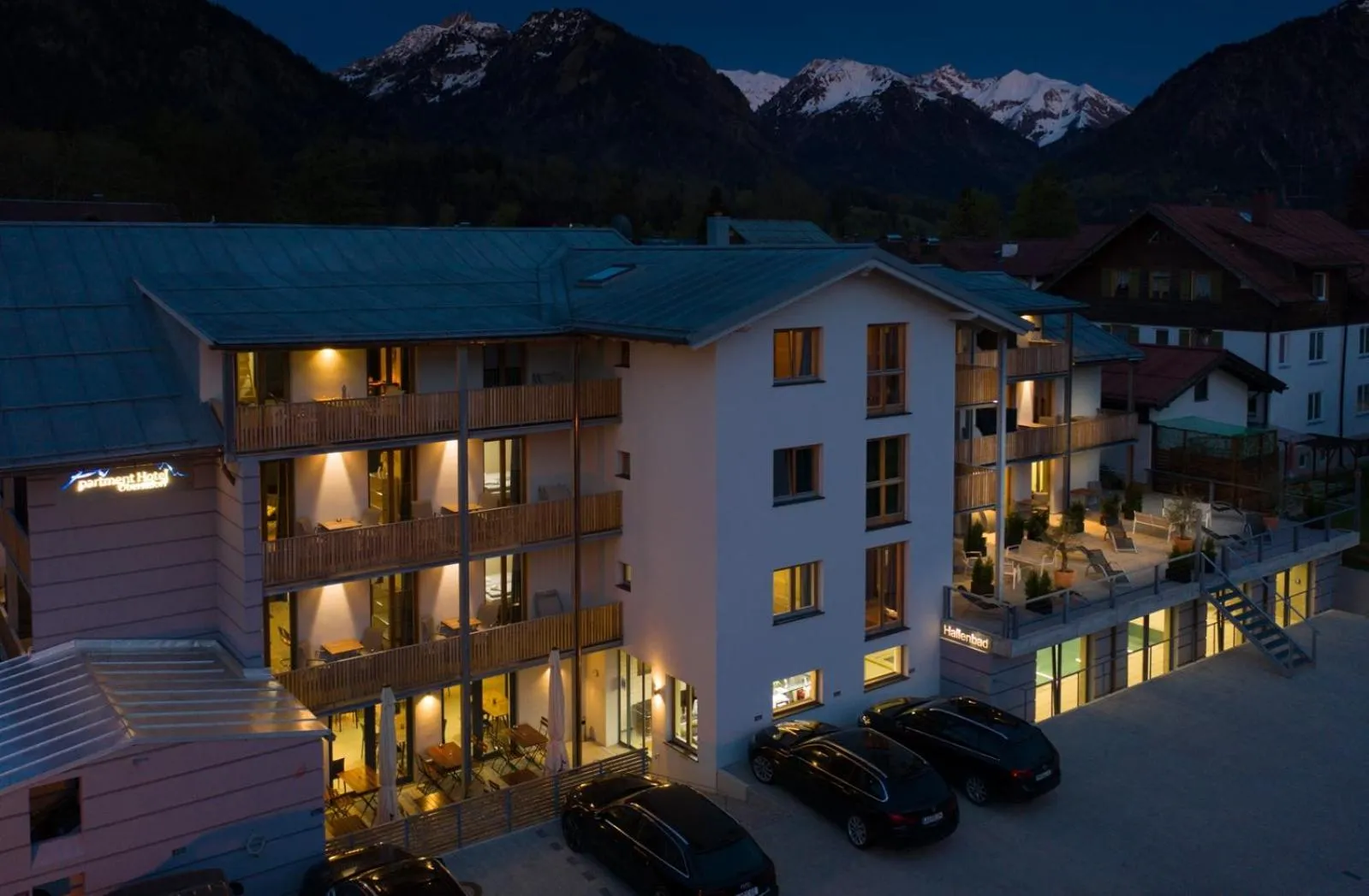 Property building in Apartmenthotel Oberstdorf