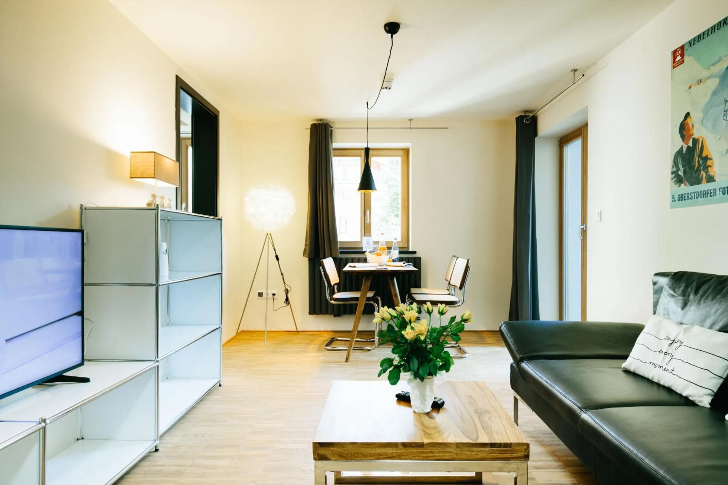 Living room in Apartmenthotel Oberstdorf