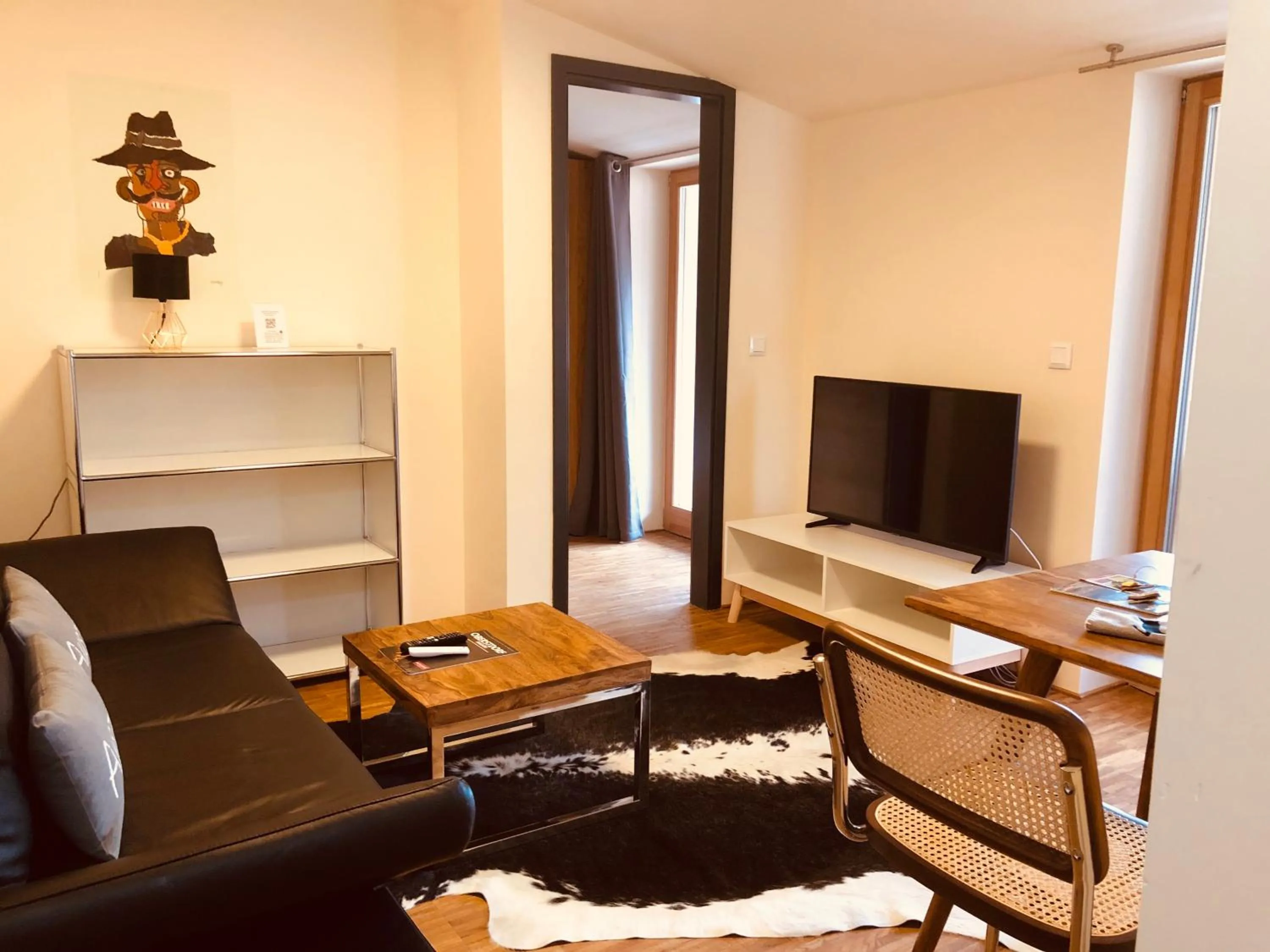 Living room in Apartmenthotel Oberstdorf