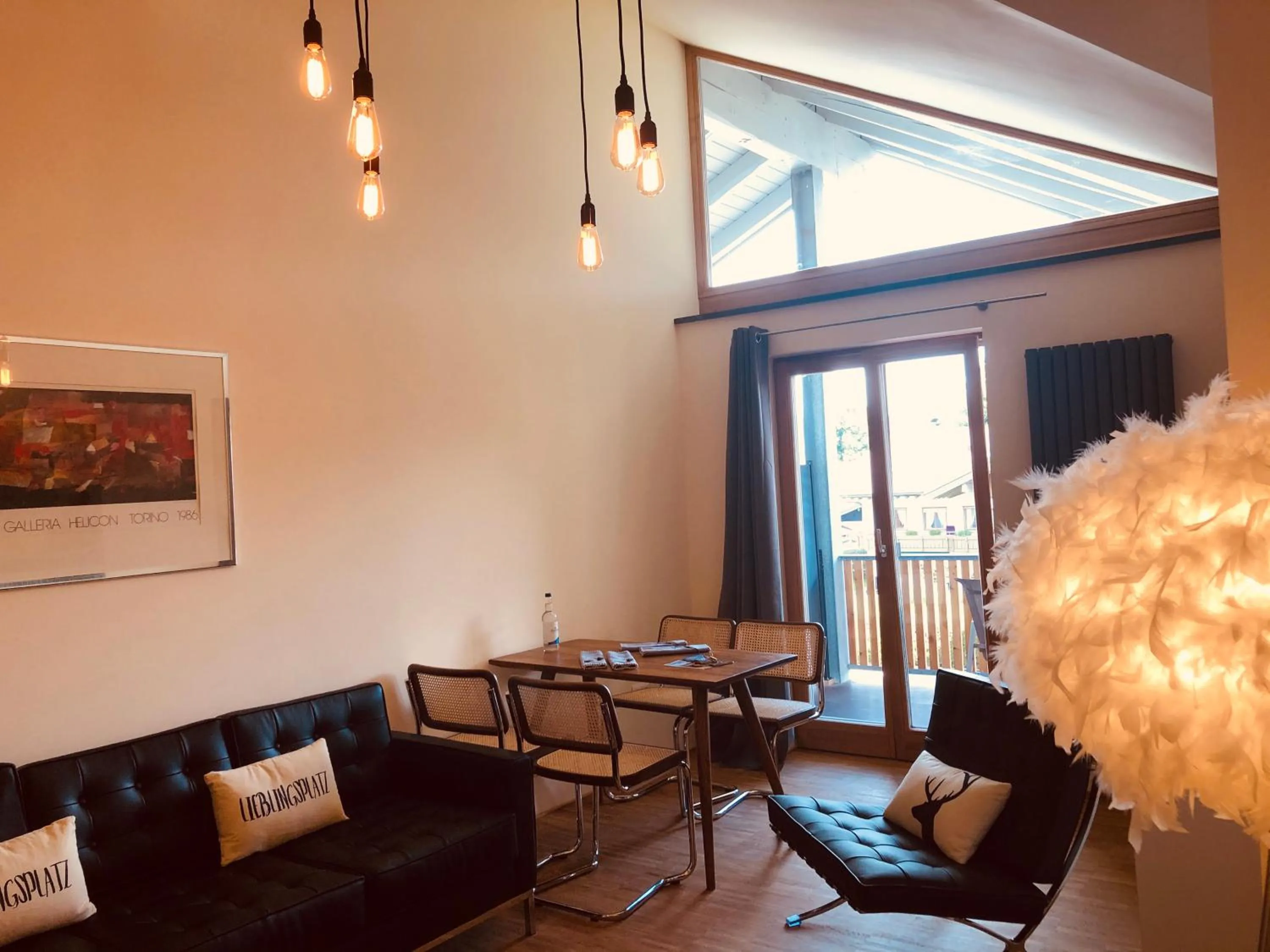 Living room in Apartmenthotel Oberstdorf