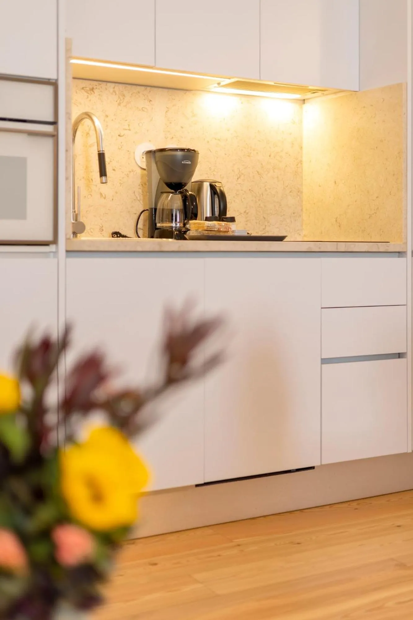 Kitchen or kitchenette in Lisbon Serviced Apartments - Estrela