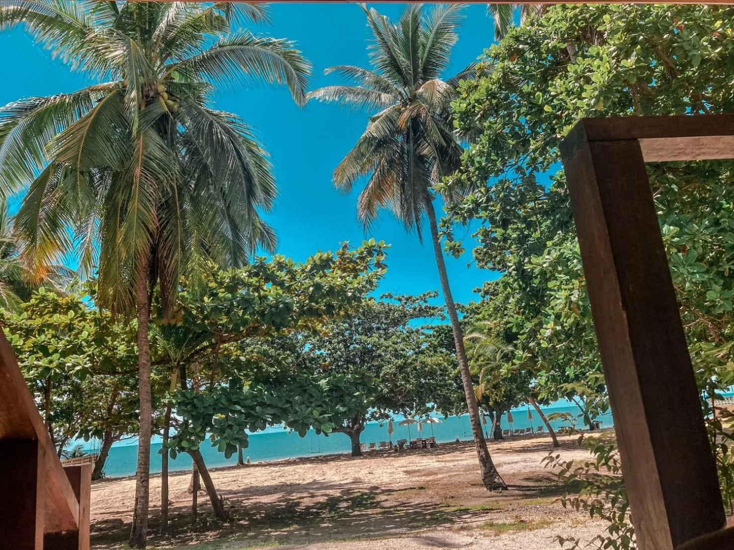 Garden in Chaithalay Khanom Resort