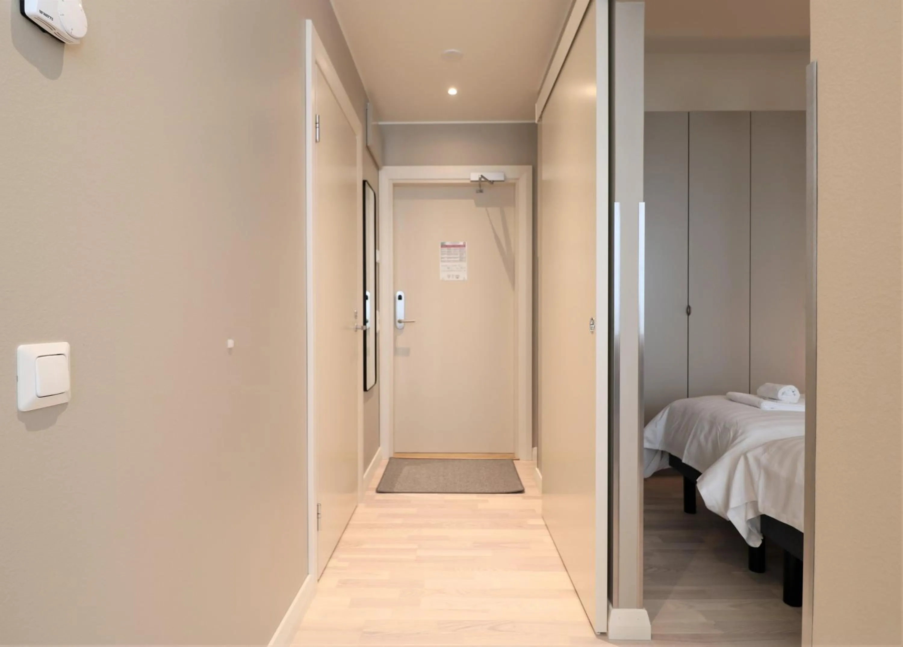 Bedroom, Bed in Forenom Aparthotel Vaasa