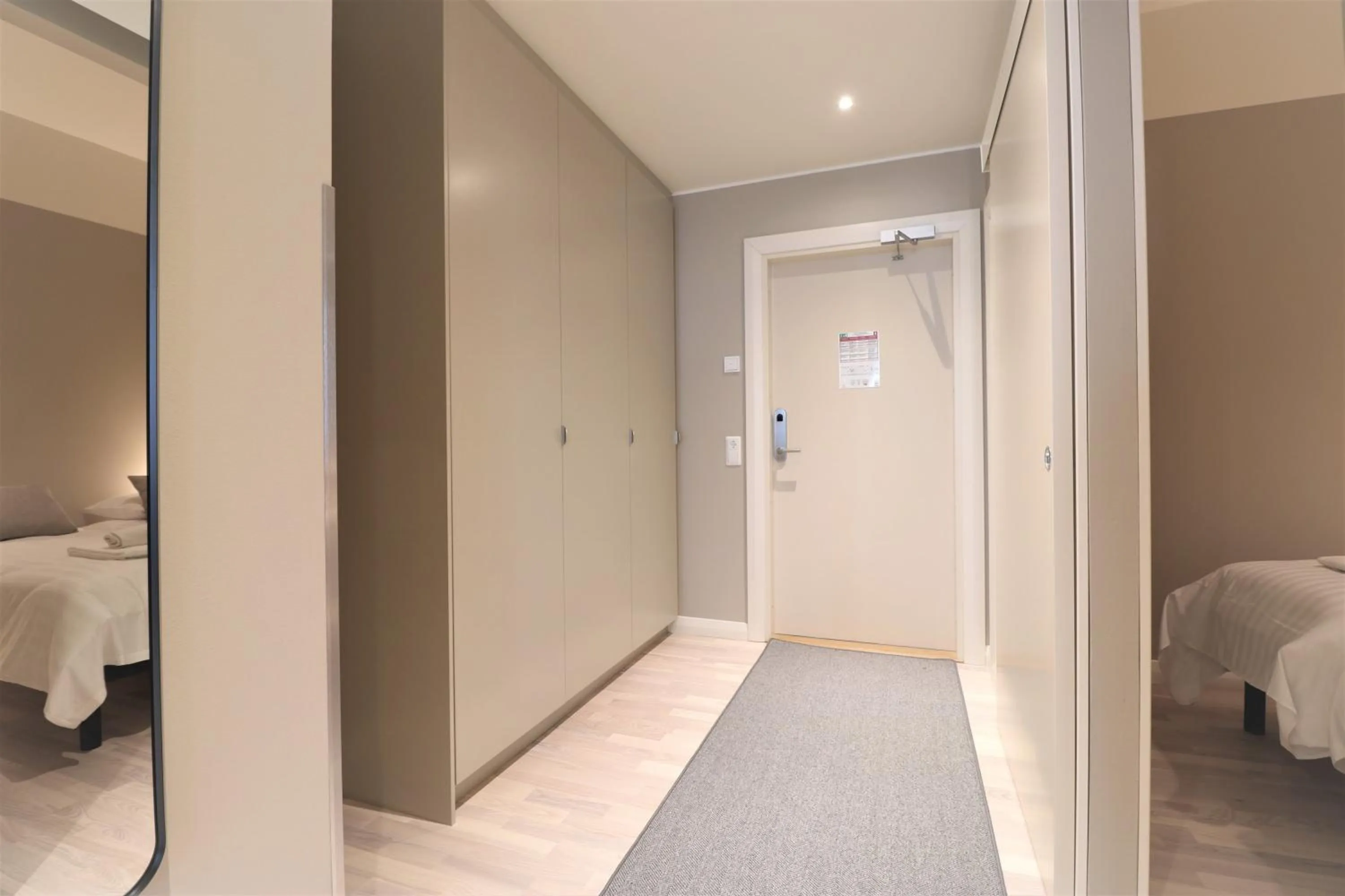 Photo of the whole room, Bed in Forenom Aparthotel Vaasa