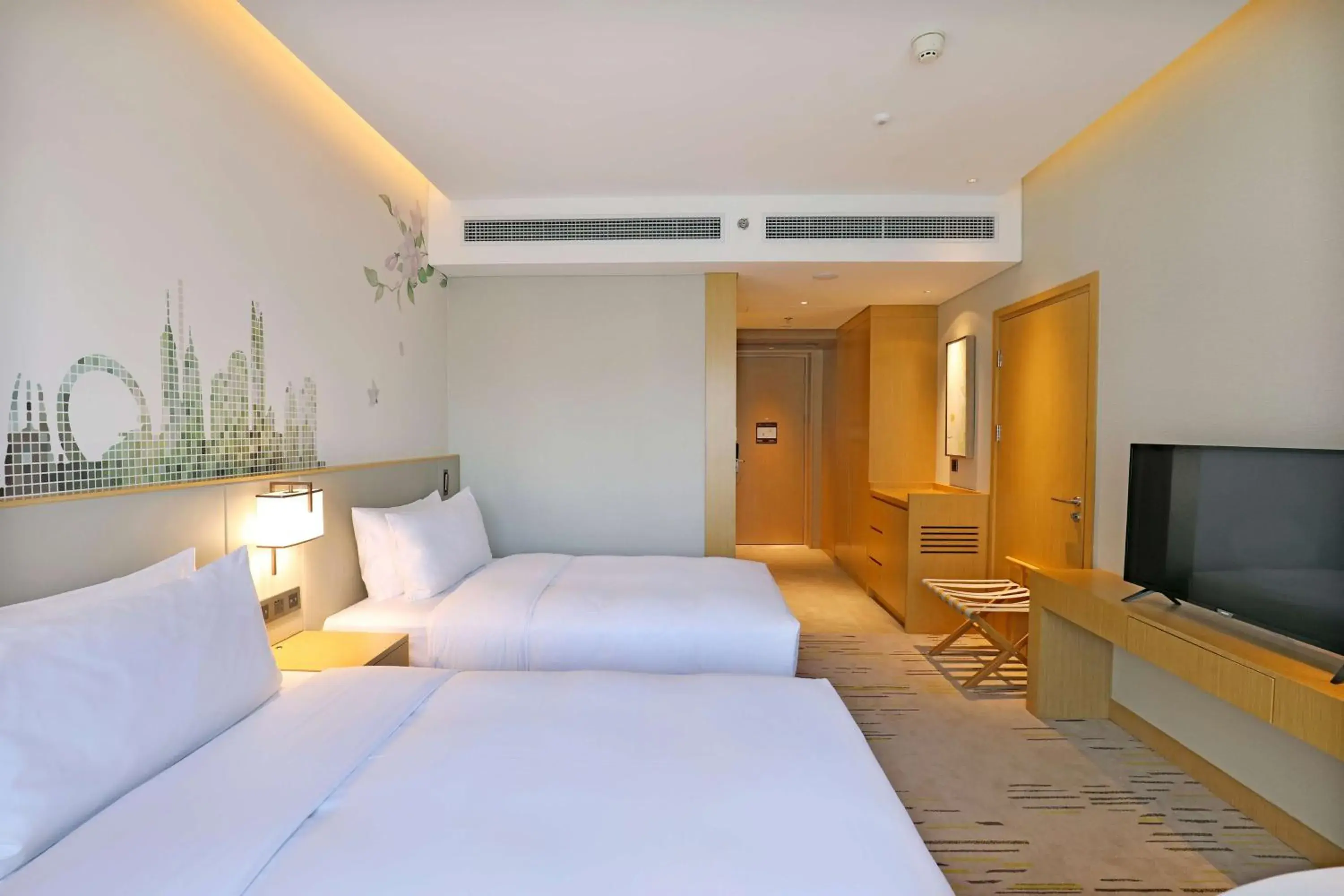 Twin Room - High Floor in Hilton Garden Inn Changzhou Xinbei Twin Room - High Floor in Hilton Garden Inn Changzhou Xinbei