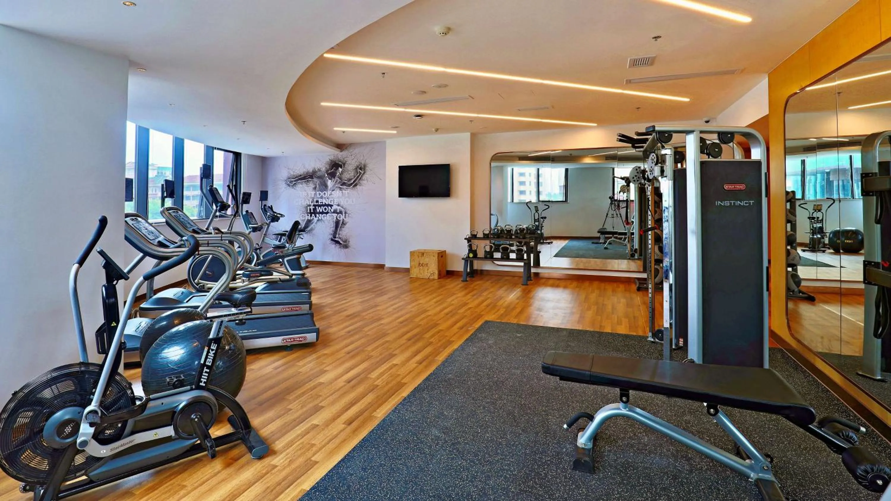 Fitness centre/facilities in Hilton Garden Inn Changzhou Xinbei