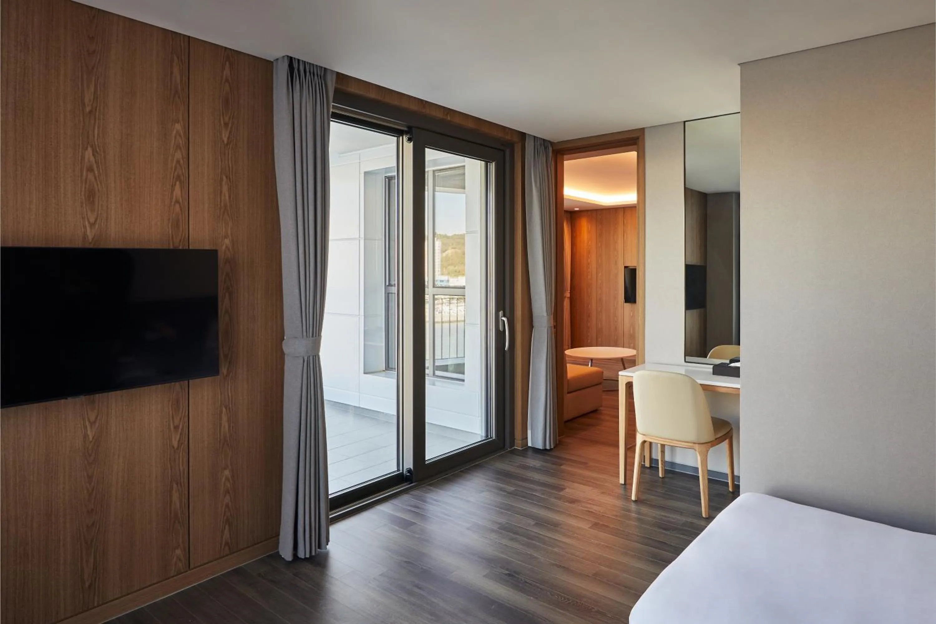 Bed in Yeosu Belle Mer