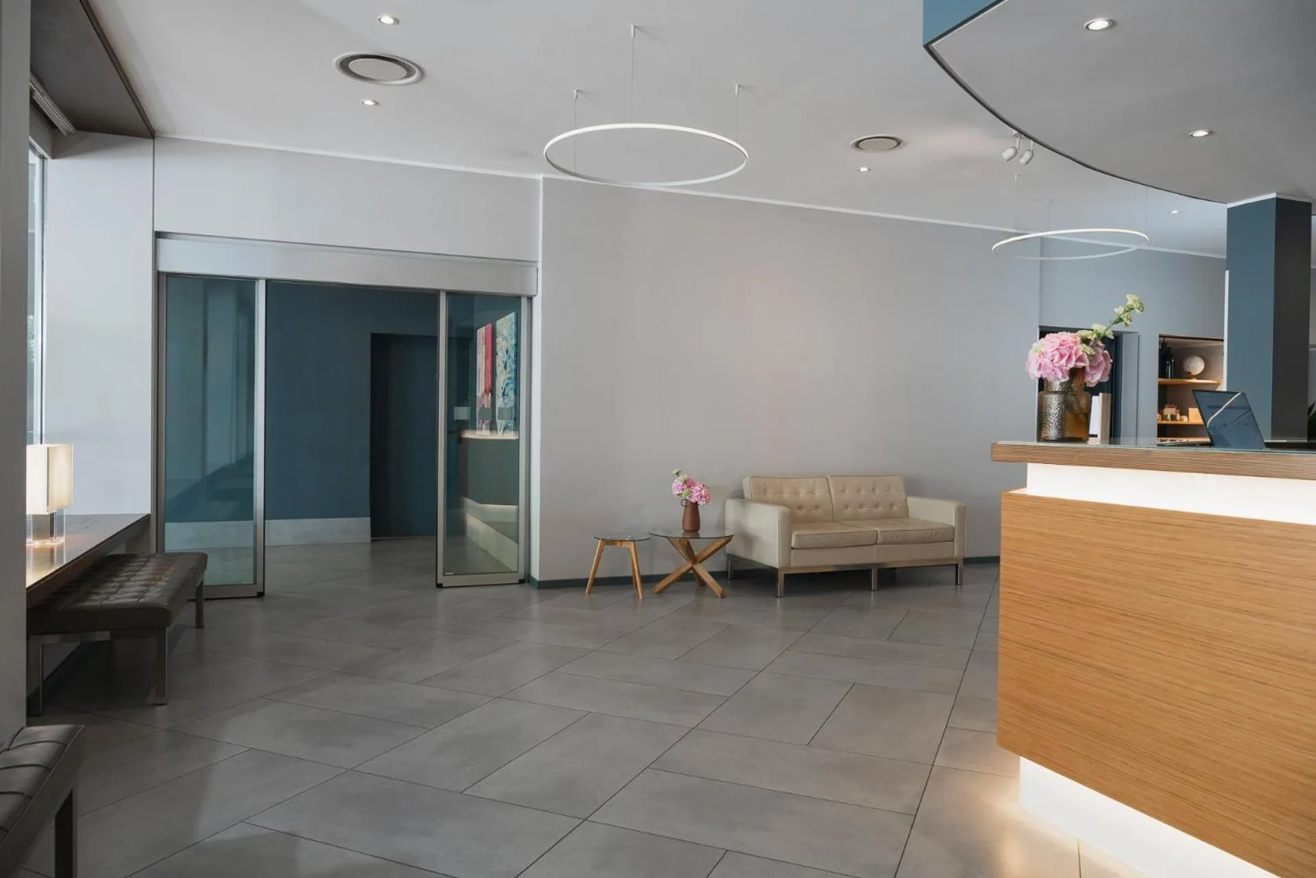 Lobby or reception in Hotel Admiral Lugano