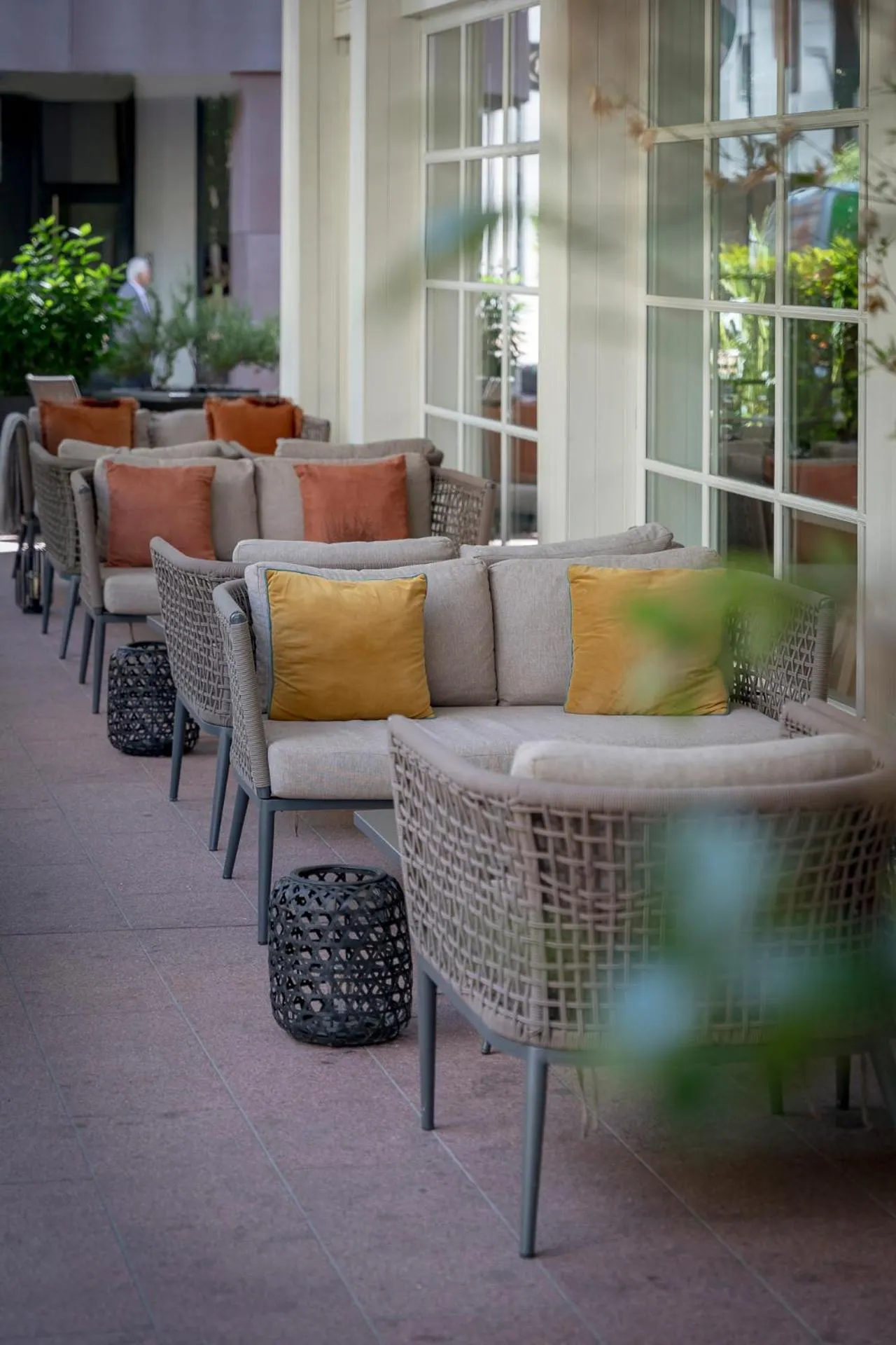Balcony/Terrace in Hotel Admiral Lugano