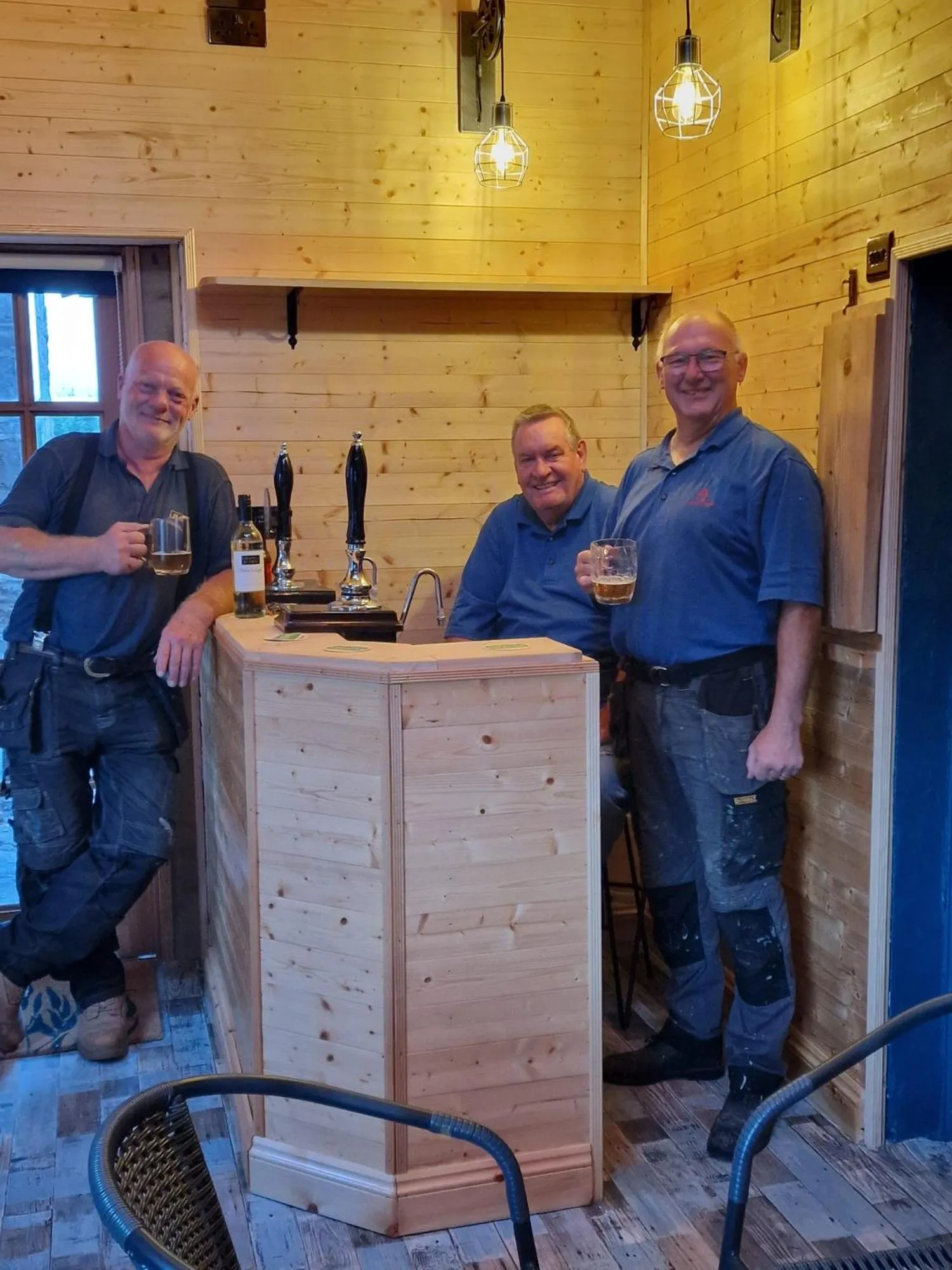 Lounge or bar in Upper Eyton Farmhouse B&B