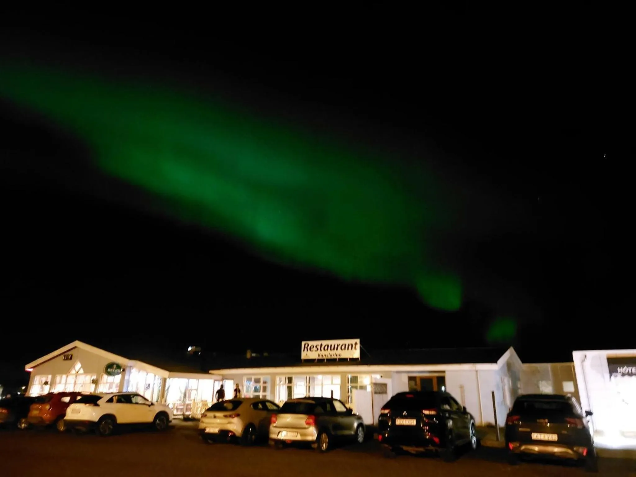 Facade/entrance in Hotel Kanslarinn Hella