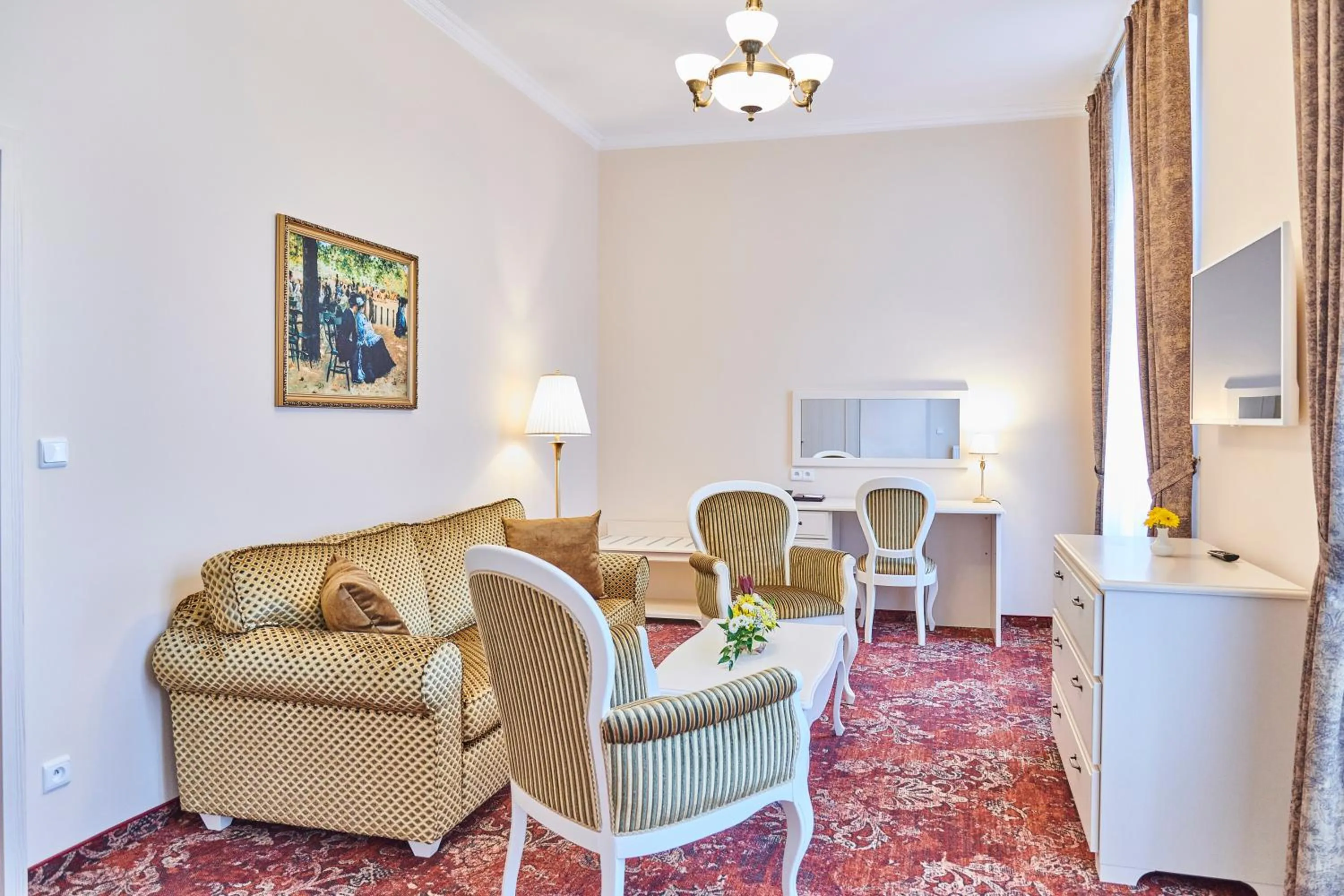 Seating area in Spa Hotel Centrum